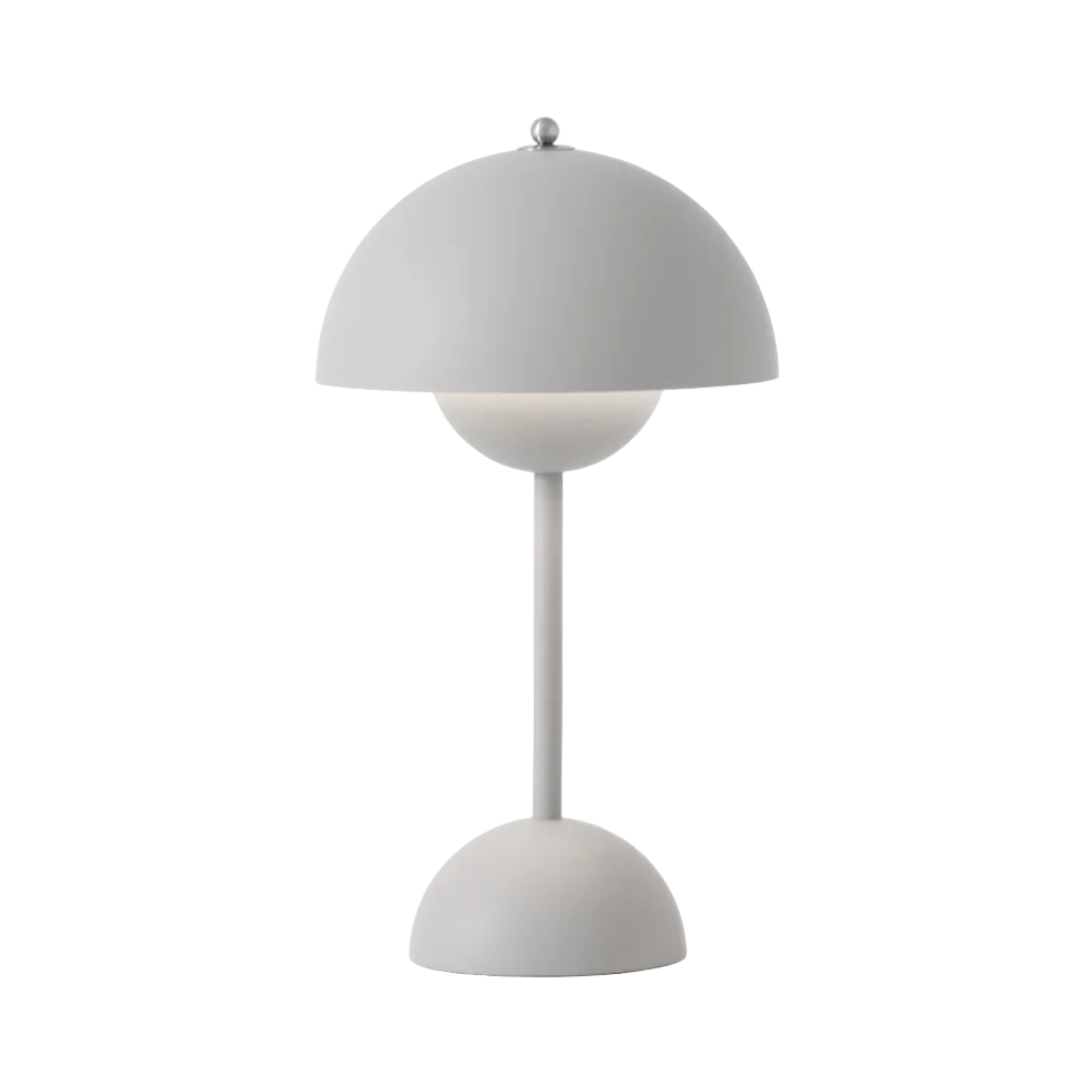 Lampa prenosná FLOWERPOT VP9 matná světle šedá