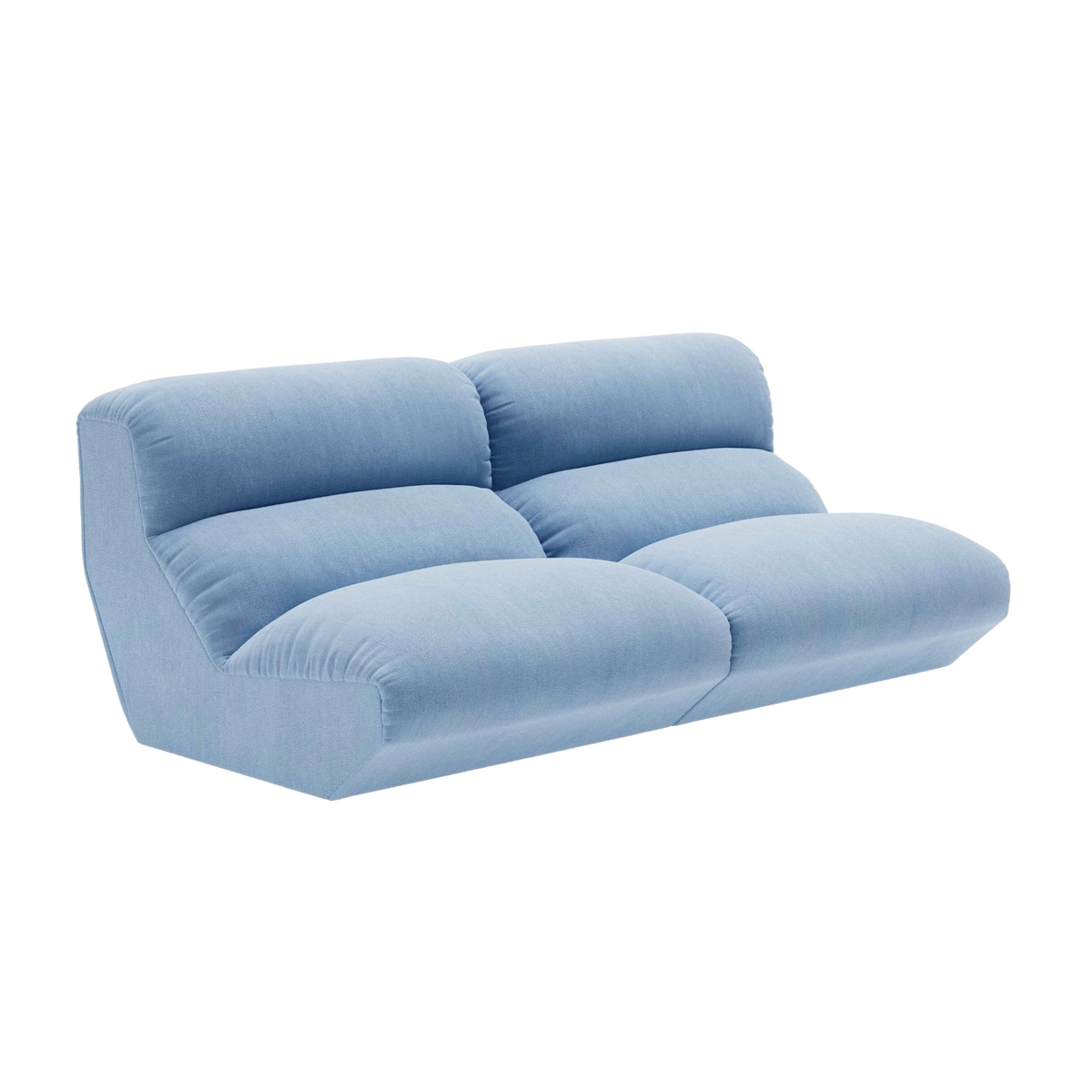 Sofa modulární 3-místná HI LO modrá