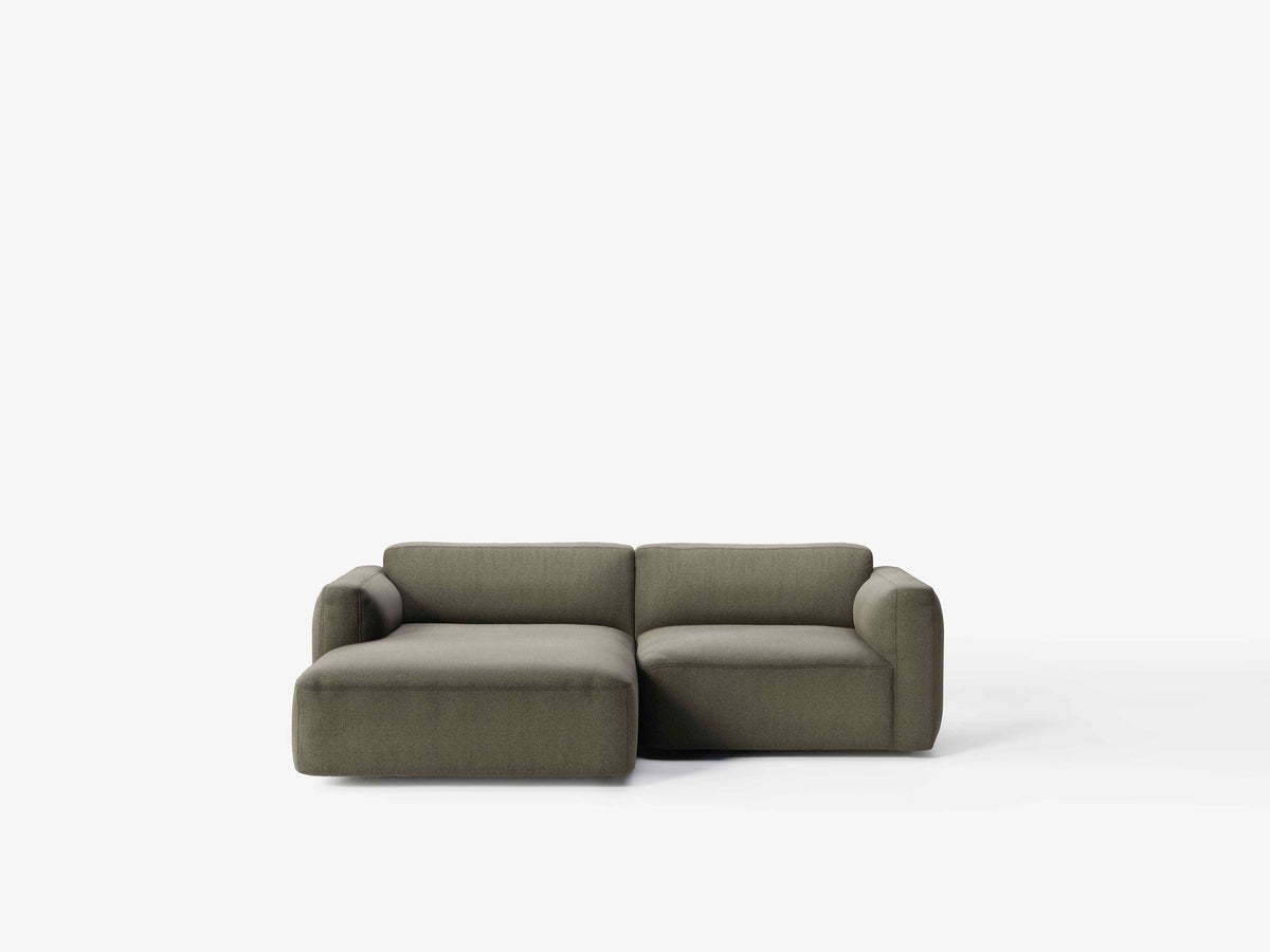 Modulární rohová sedačka levostranná pro 3 osoby DEVELIUS MELLOW čalouněná