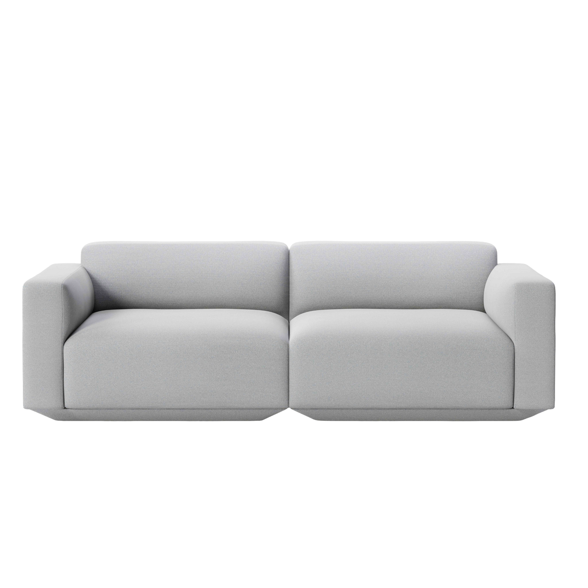 Sofa modulární 3-místná DEVELIUS světle šedá