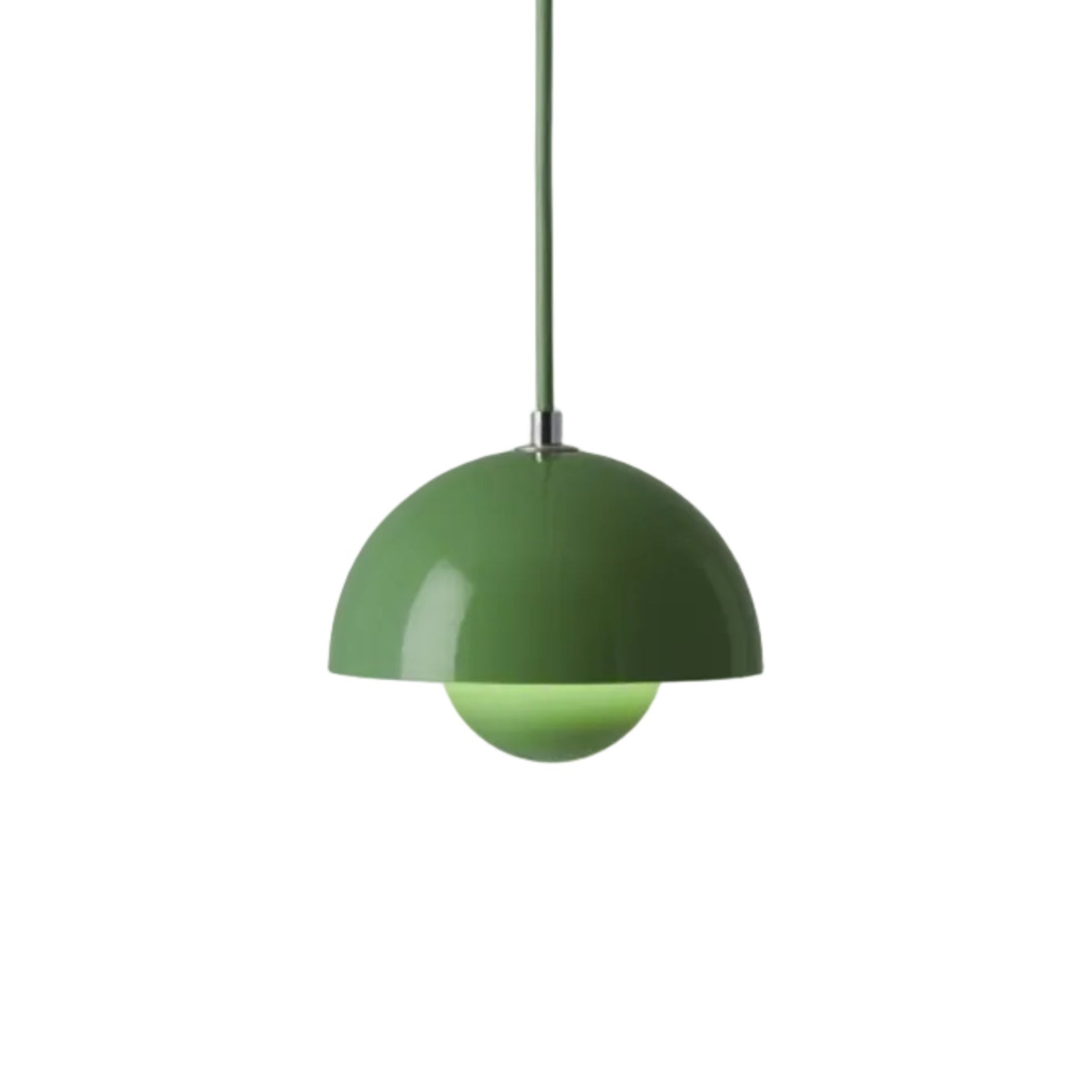 Lampa visící FLOWERPOT intenzivní zelená