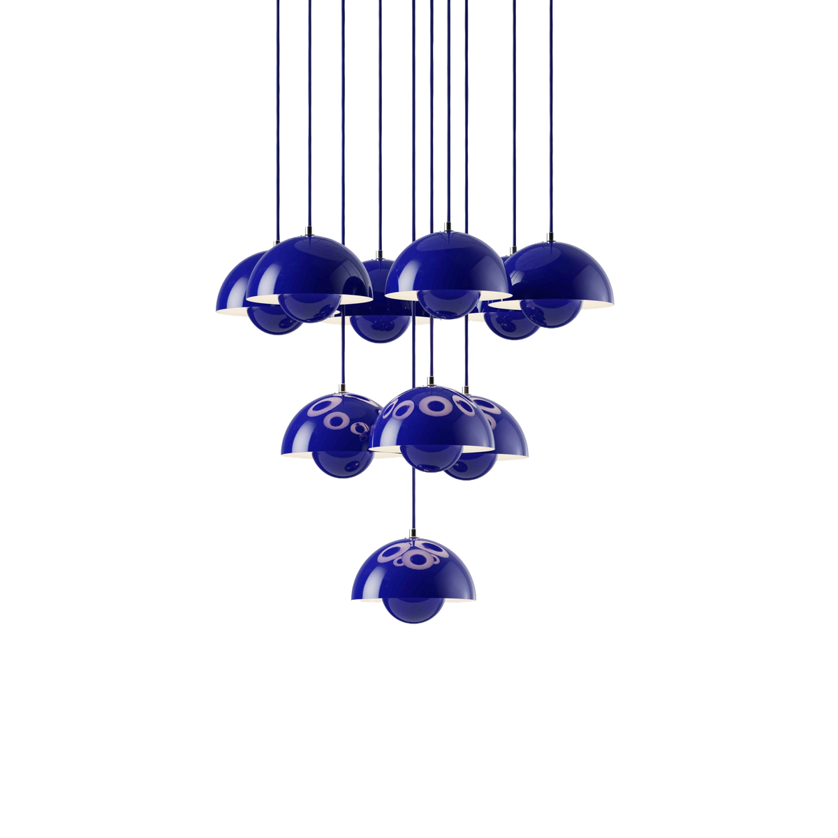 Lustrum FLOWERPOT VP10 kobaltové