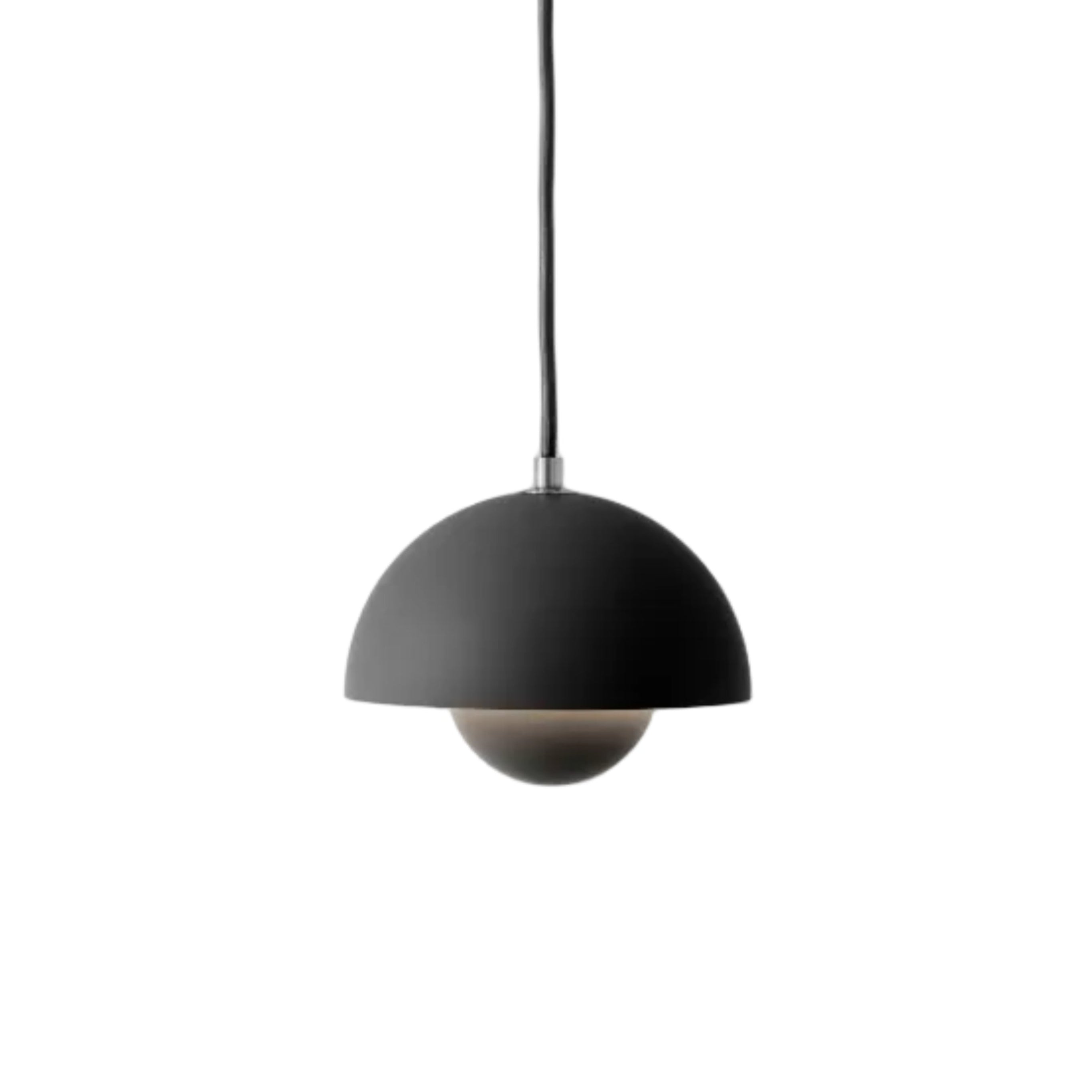 Lampa visící FLOWERPOT matná černá