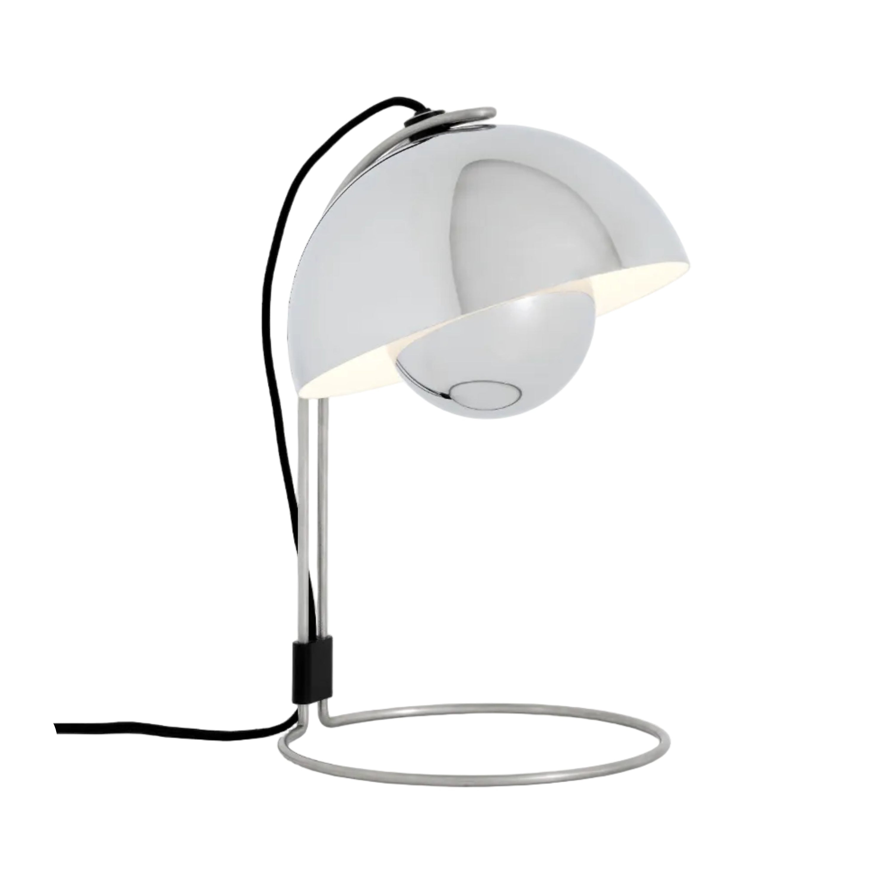 Stolní lampa FLOWERPOT VP4 chromovaná