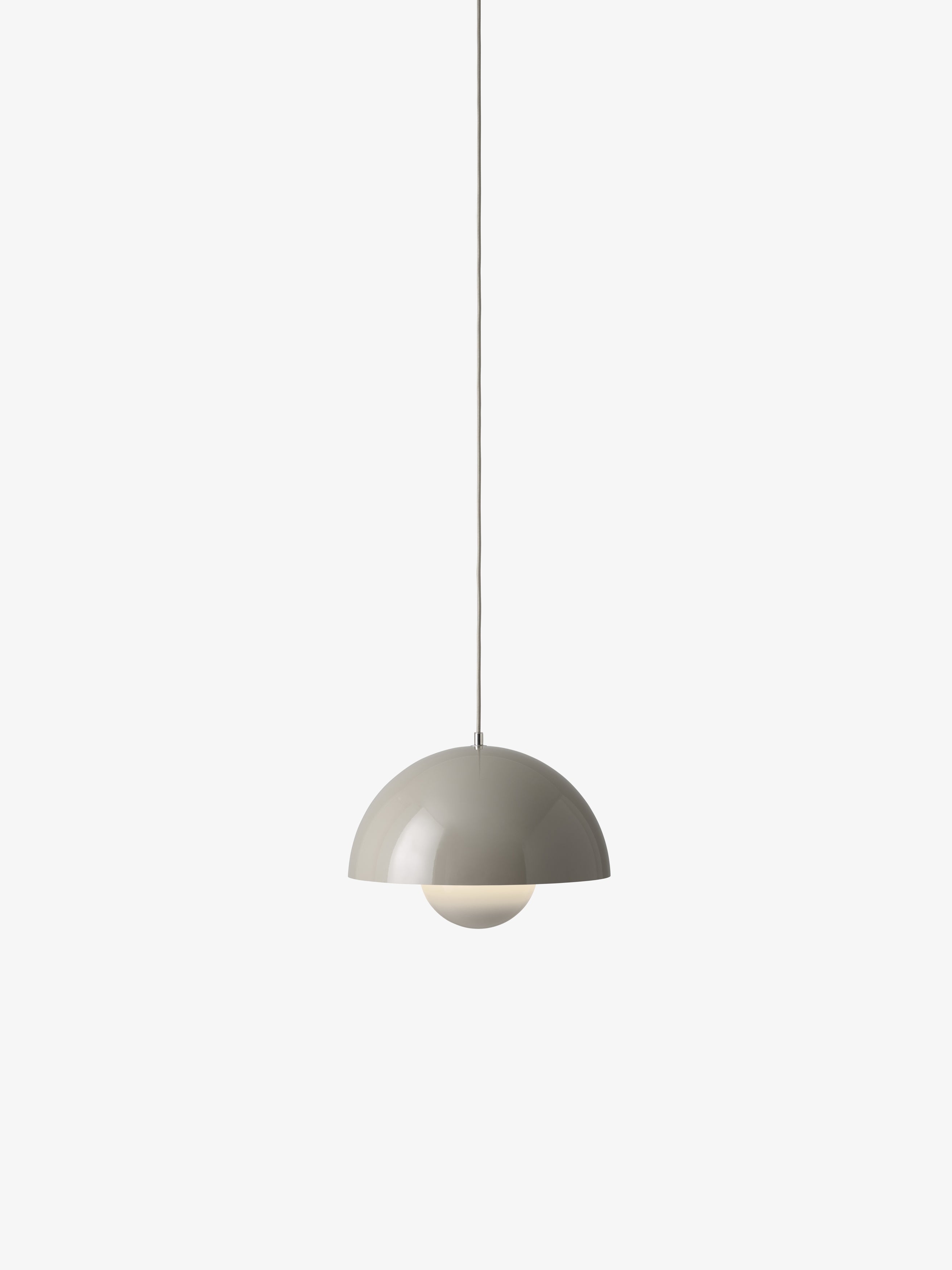 Lampa visící FLOWERPOT šedobéžová