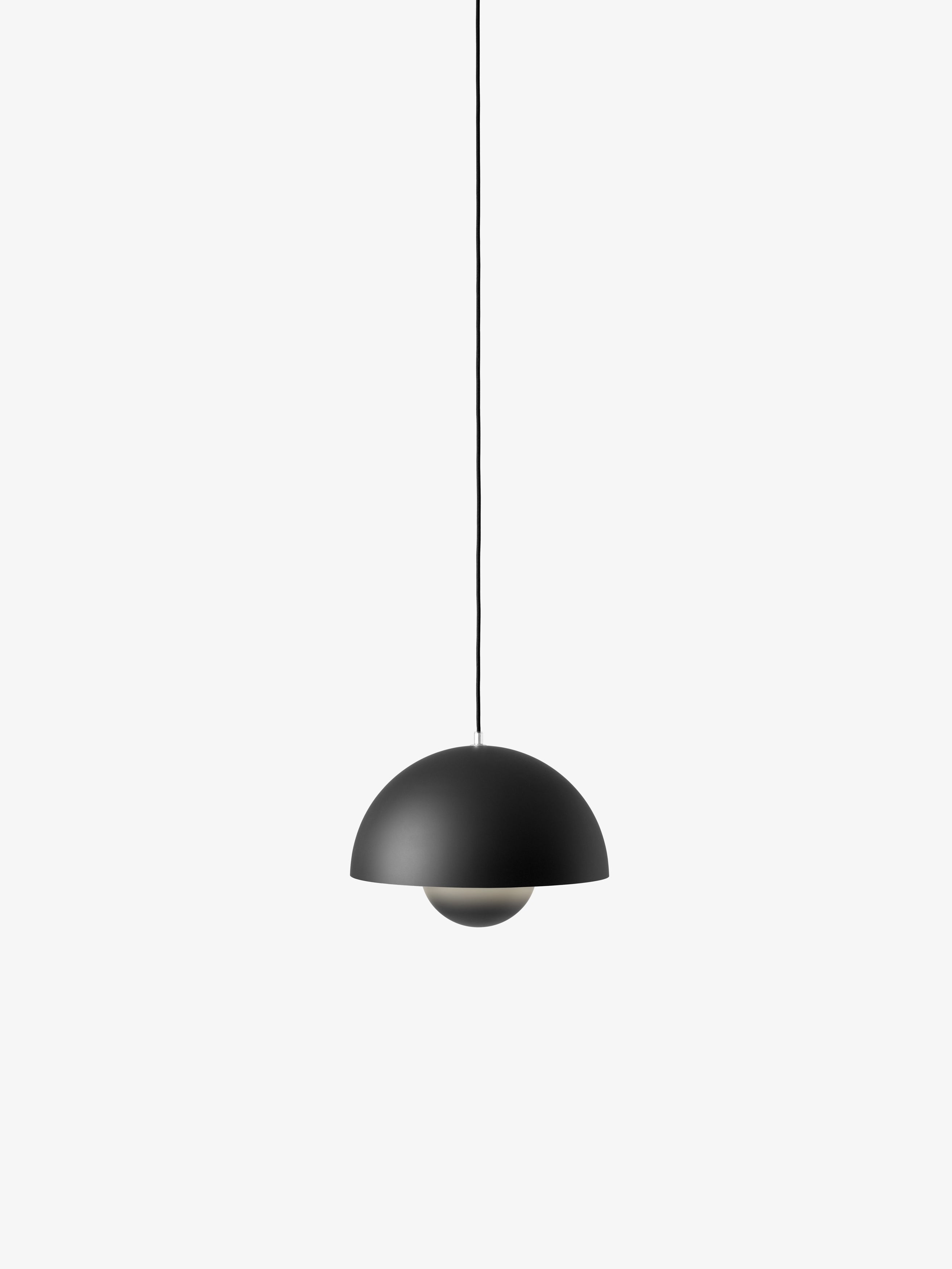 Lampa visící FLOWERPOT matná černá
