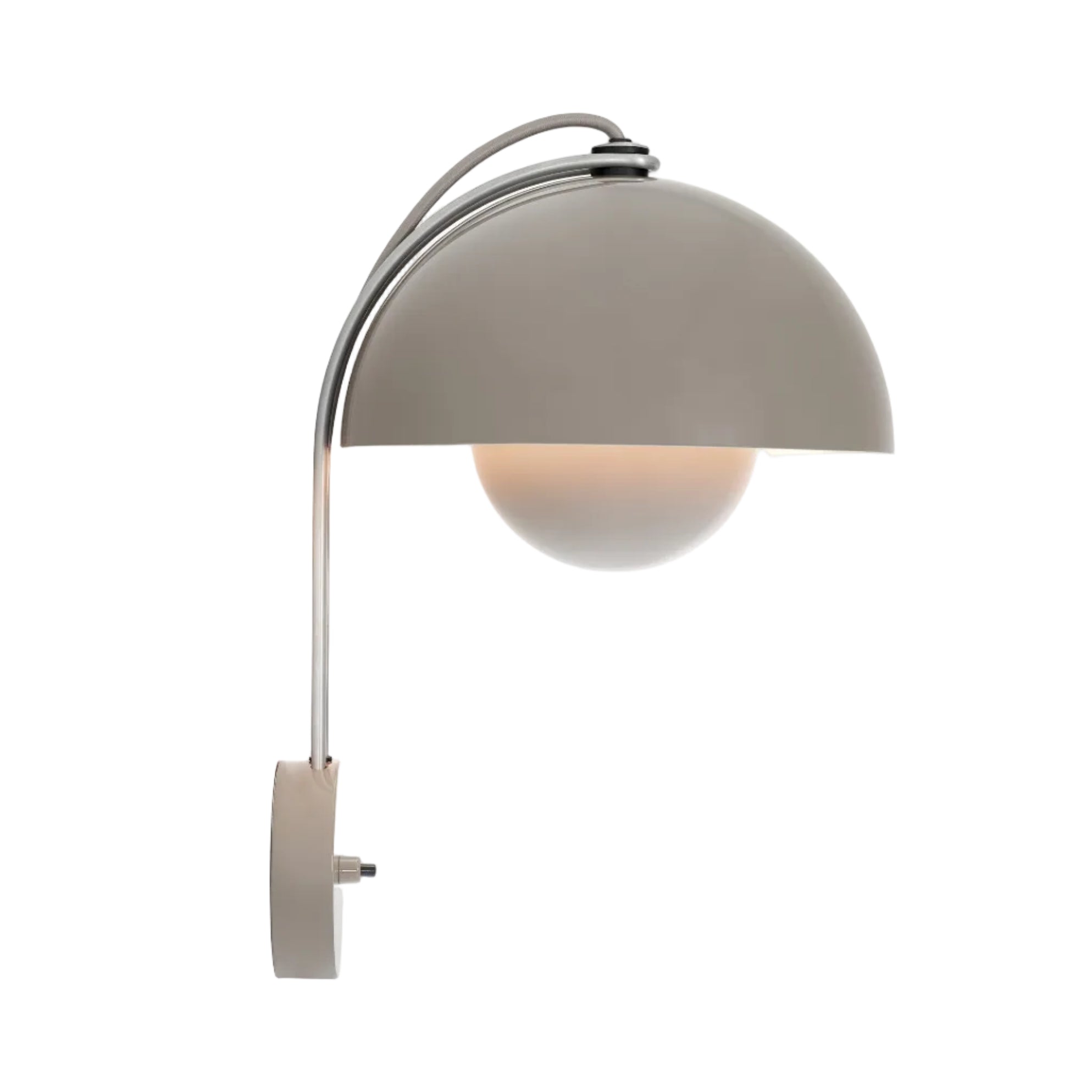 Nástěnná lampa FLOWERPOT VP8 šedobéžová