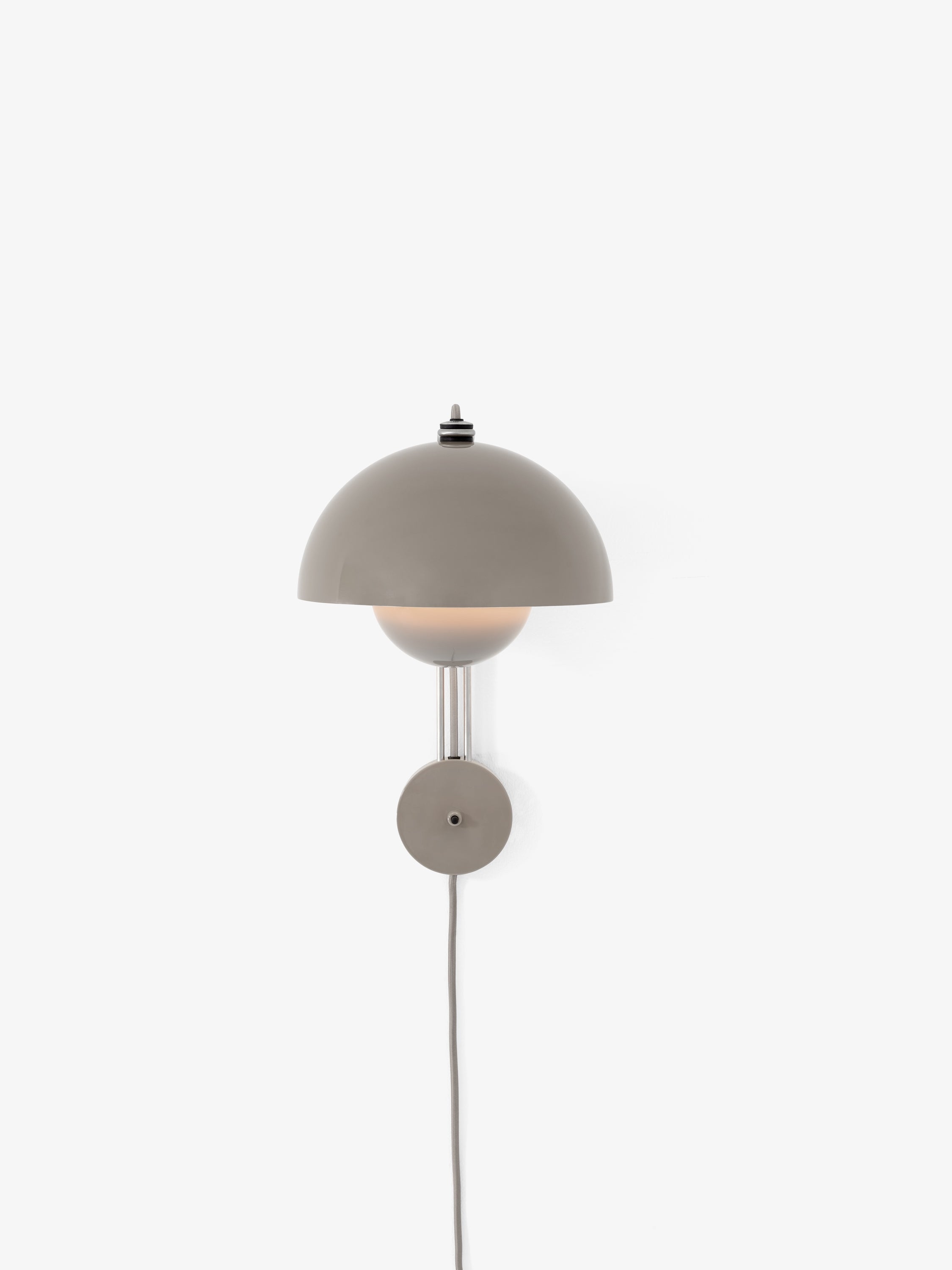 Nástěnná lampa FLOWERPOT VP8 šedobéžová