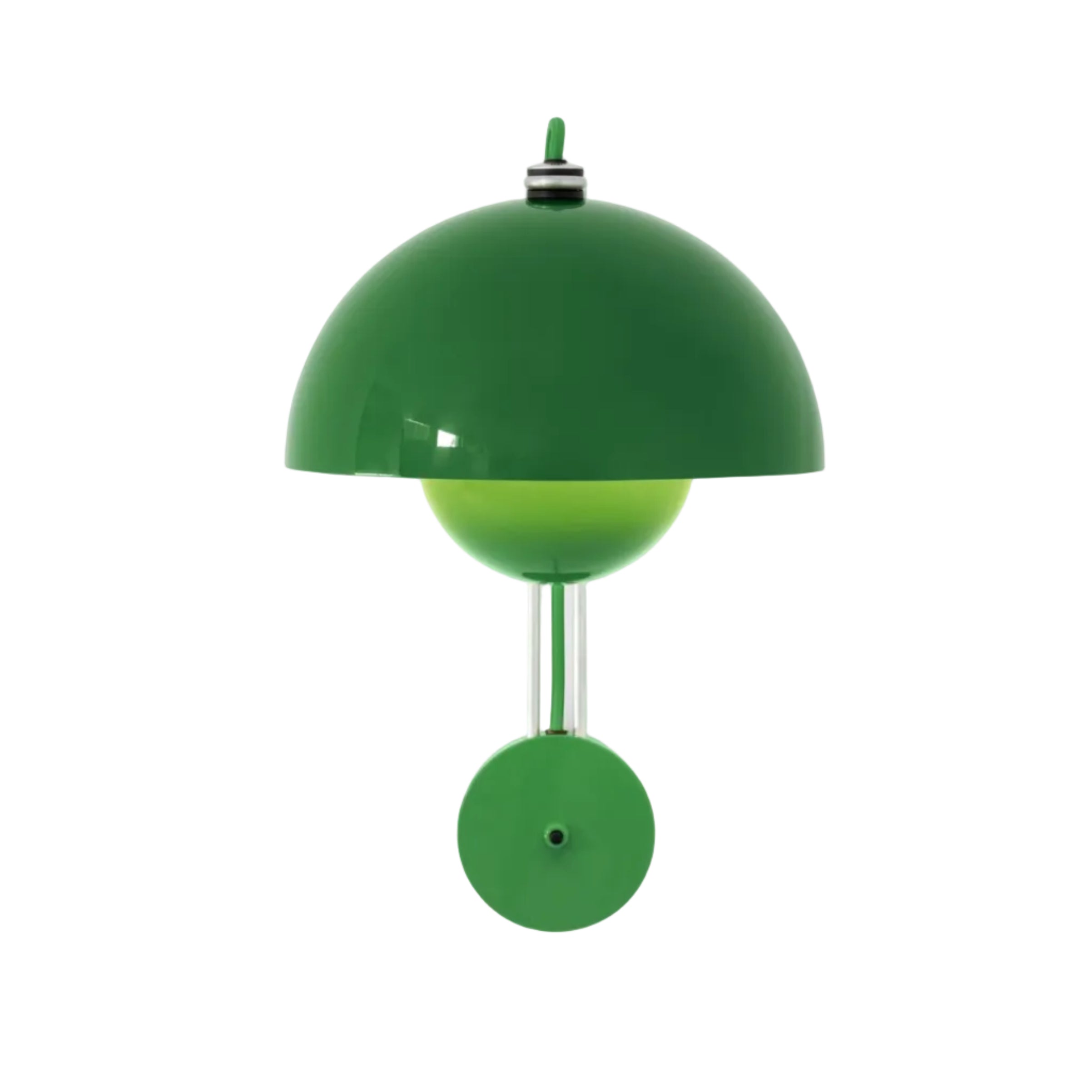 Nástěnná lampa FLOWERPOT VP8 v intenzivní zelené barvě
