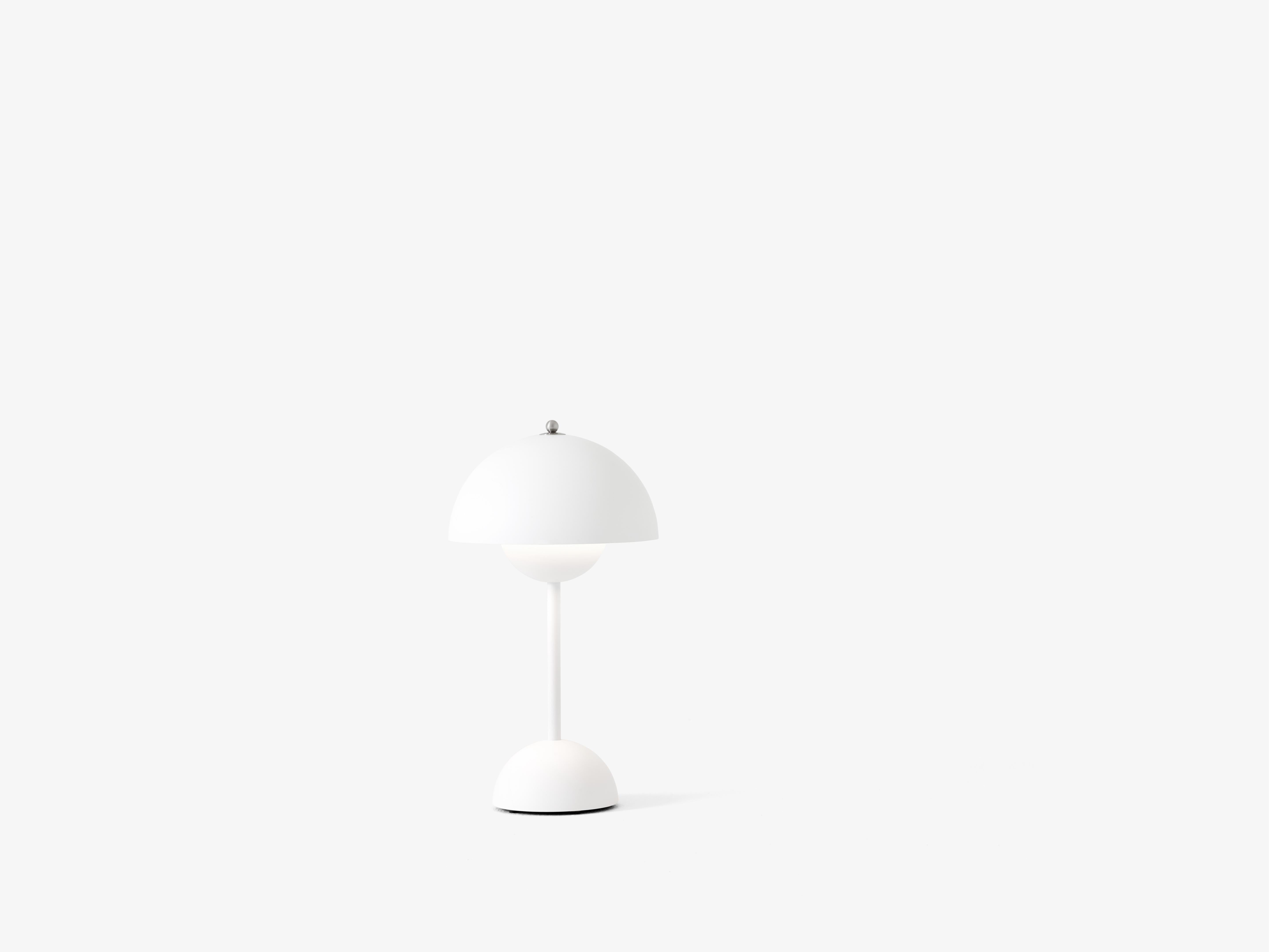 Lampa prenosná FLOWERPOT VP9 matná bílá