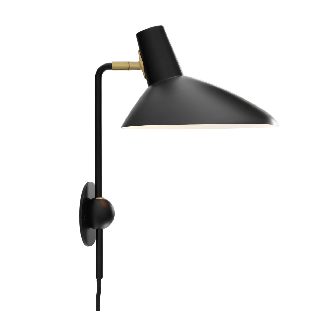 Nástěnná lampa TRIPOD HM12 černá