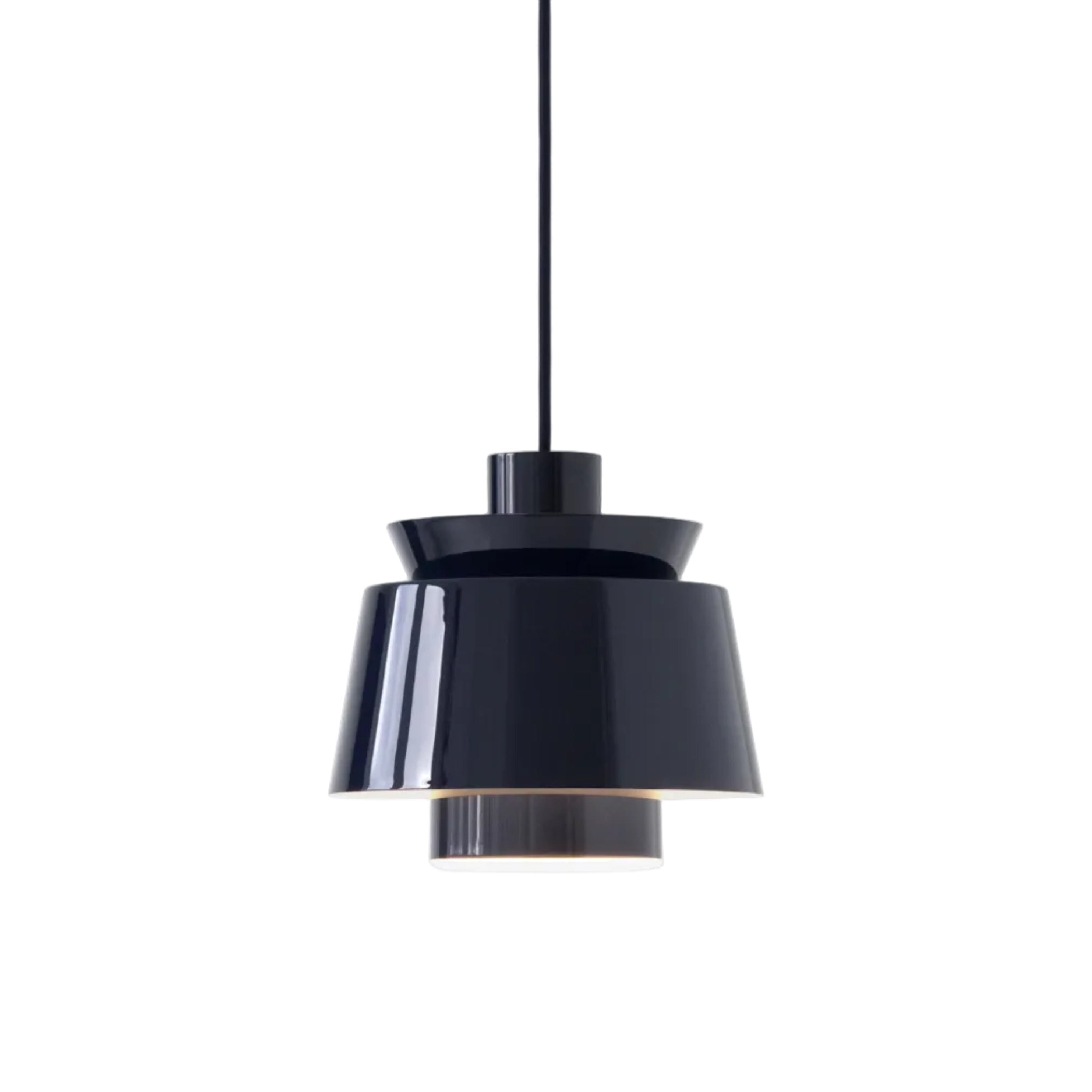 Lampa visící UTZON JU1 šedobluá