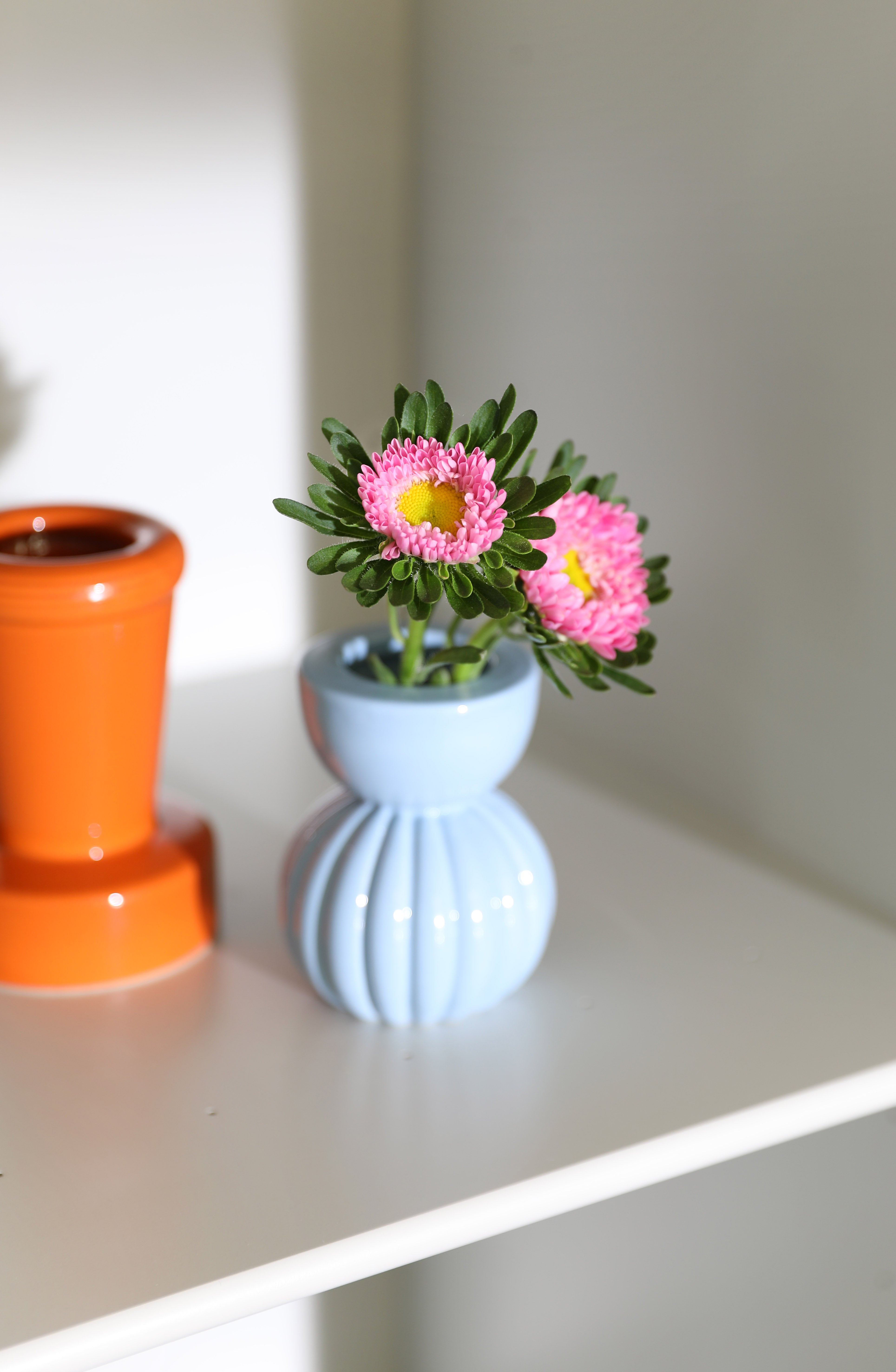 STACK terracotta vase