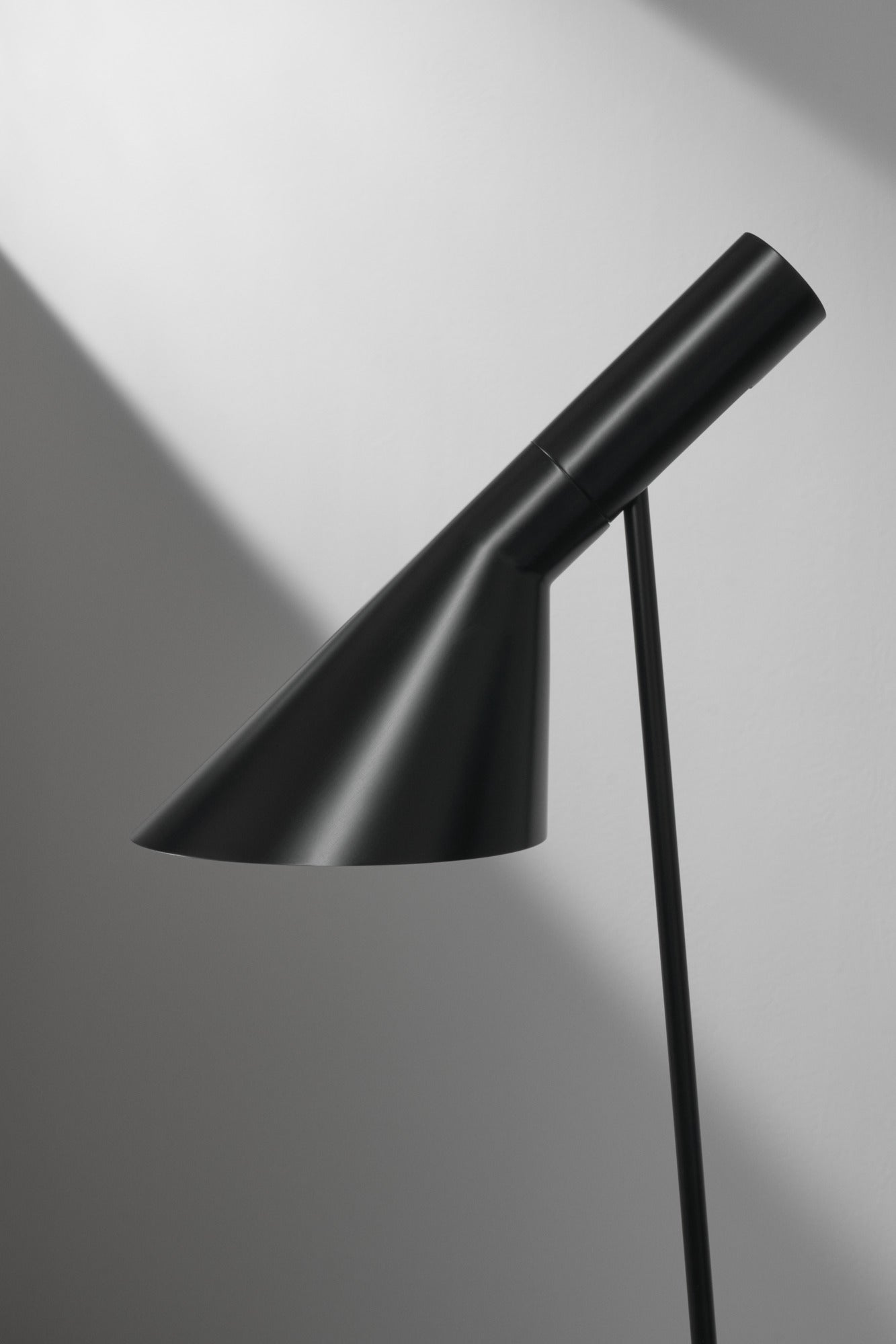 AJ black floor lamp