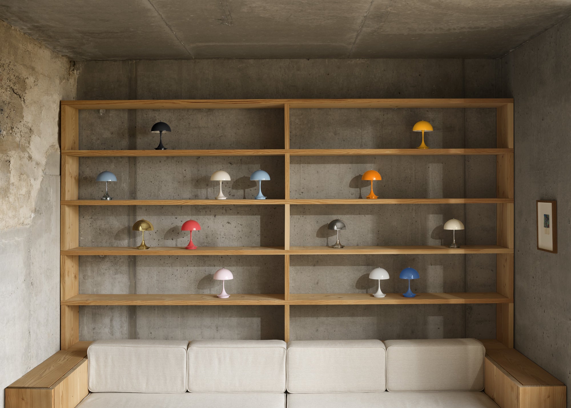 Přenosná lampa PANTHELLA 160 bledě růžová