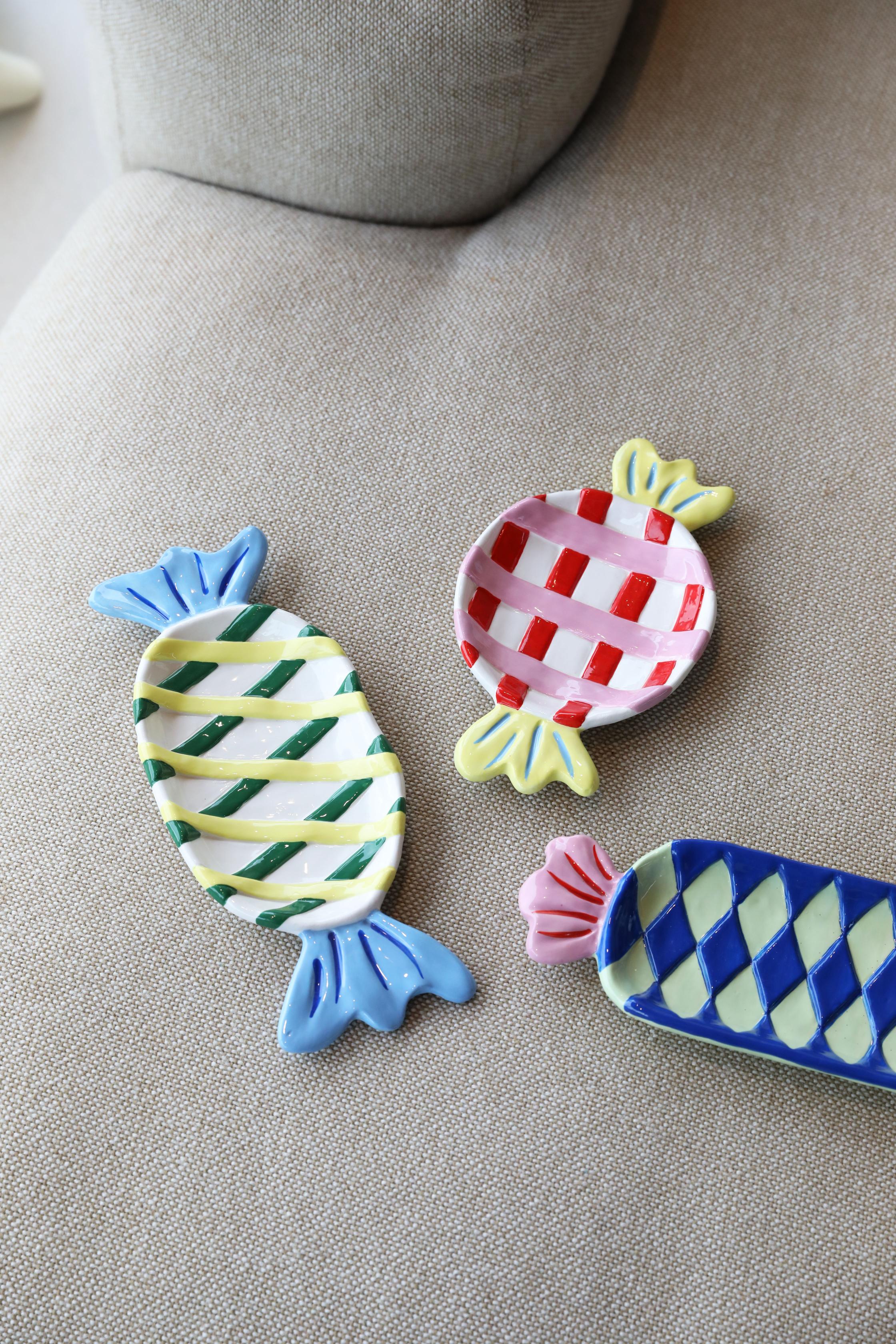 Mísa GOODY modrá se žlutou a růžovou