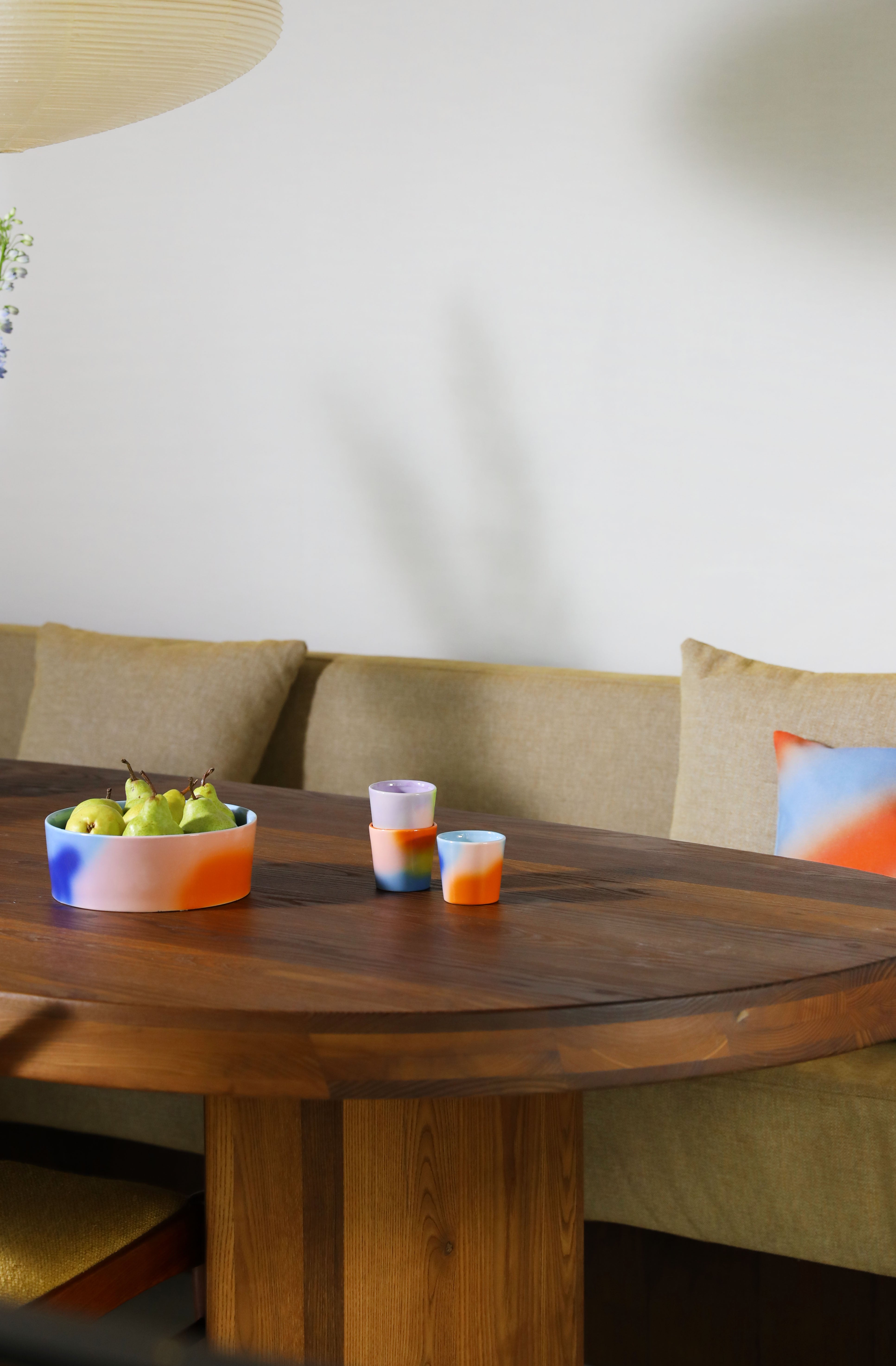 Sada hrnků HUE barevná porcelán