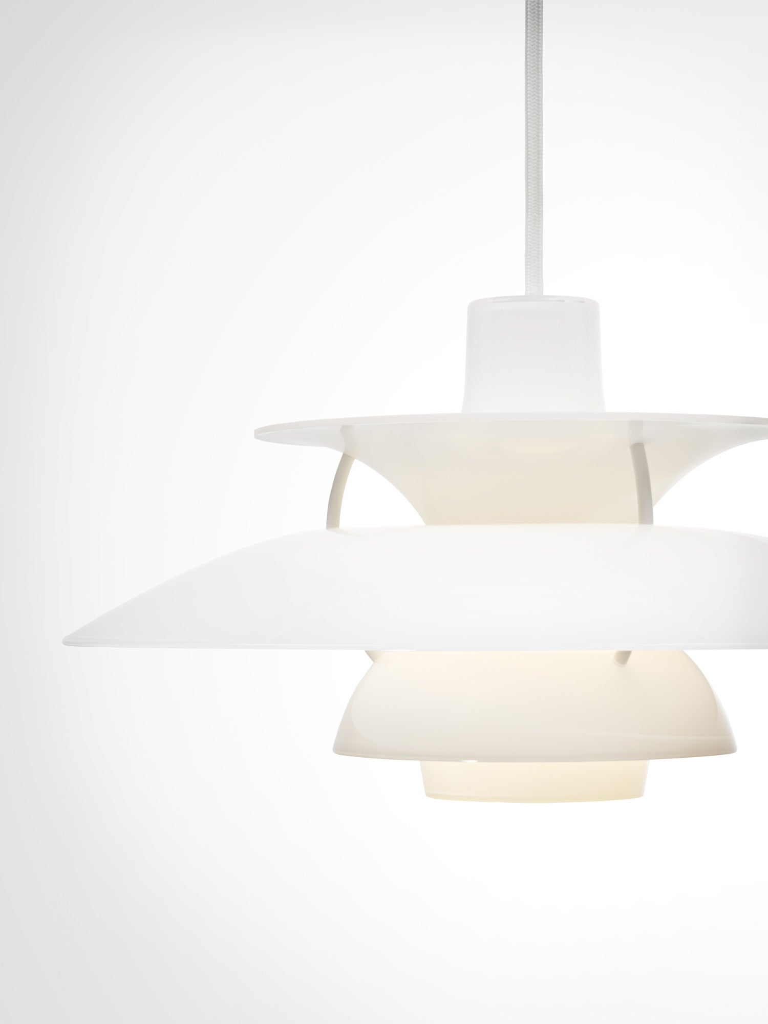 Lampa wisząca PH 5 OPAL biały – Louis Poulsen