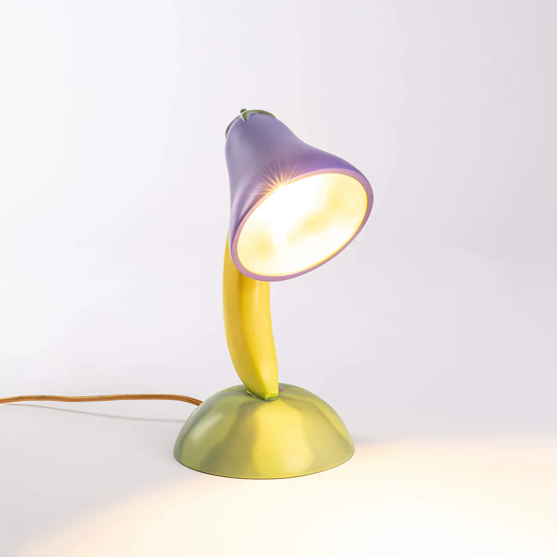 Vitamin table lamp - Aubergine