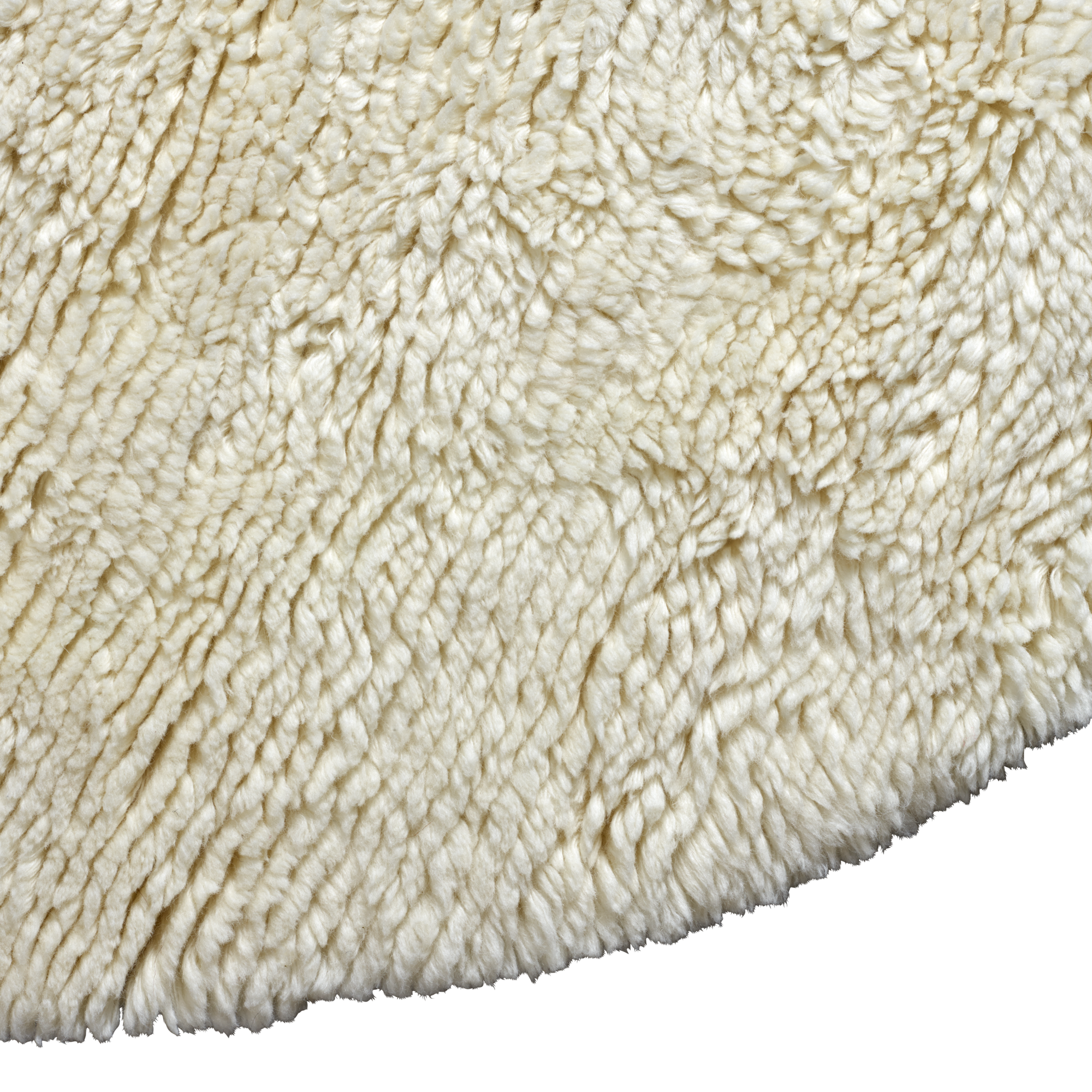 Kulatý koberec ALVE krémový