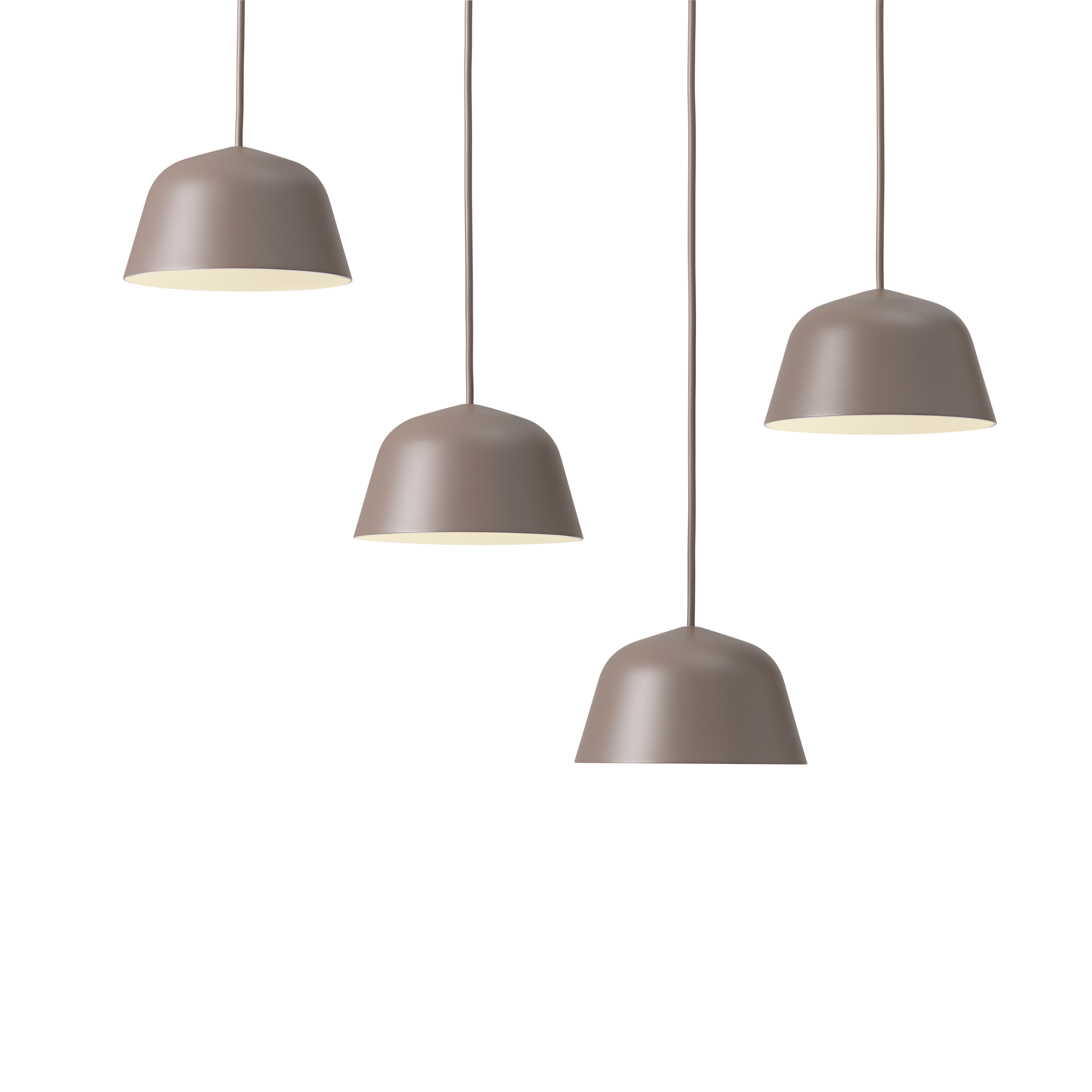 Závěsná lampa AMBIT taupe