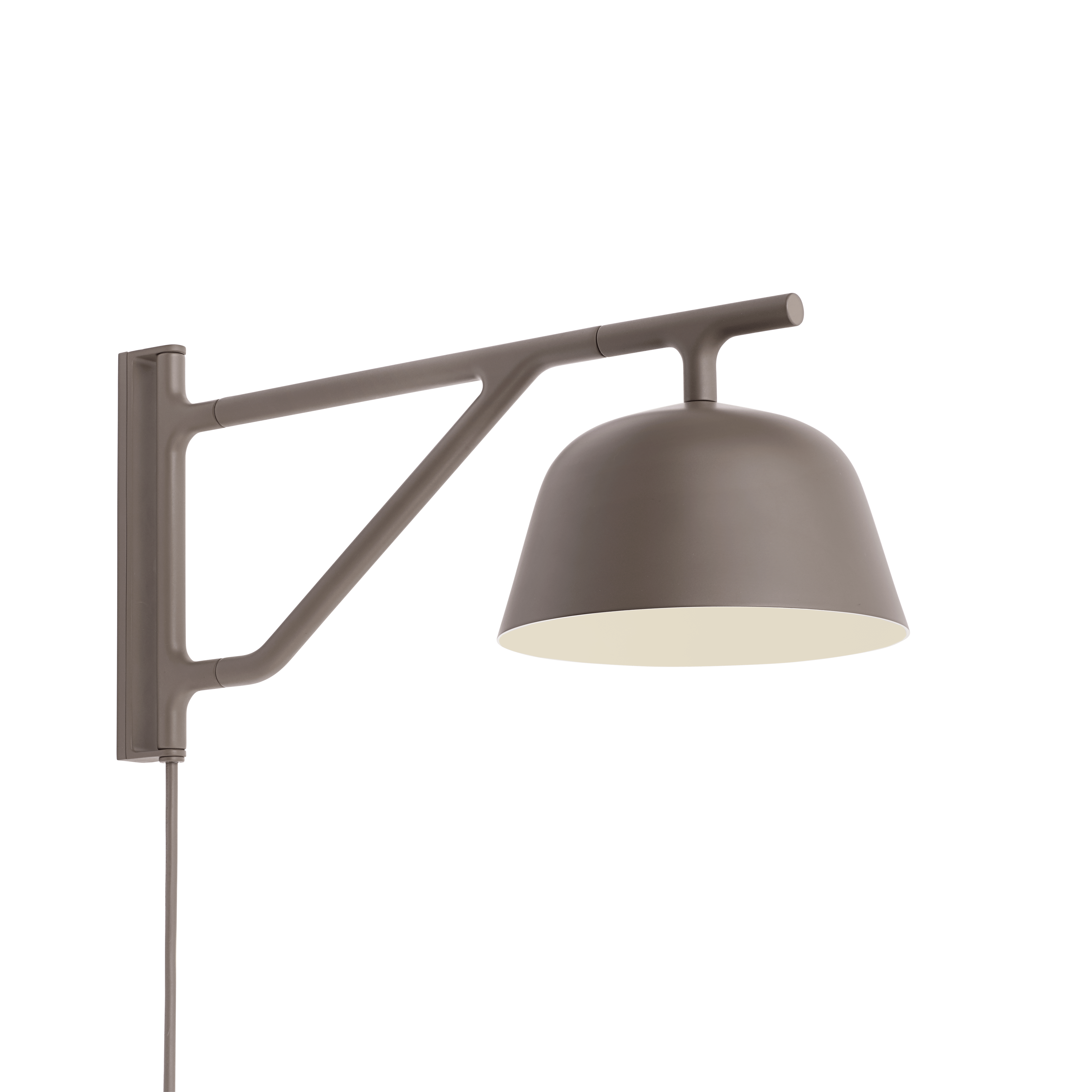 Nástěnná lampa AMBIT taupe