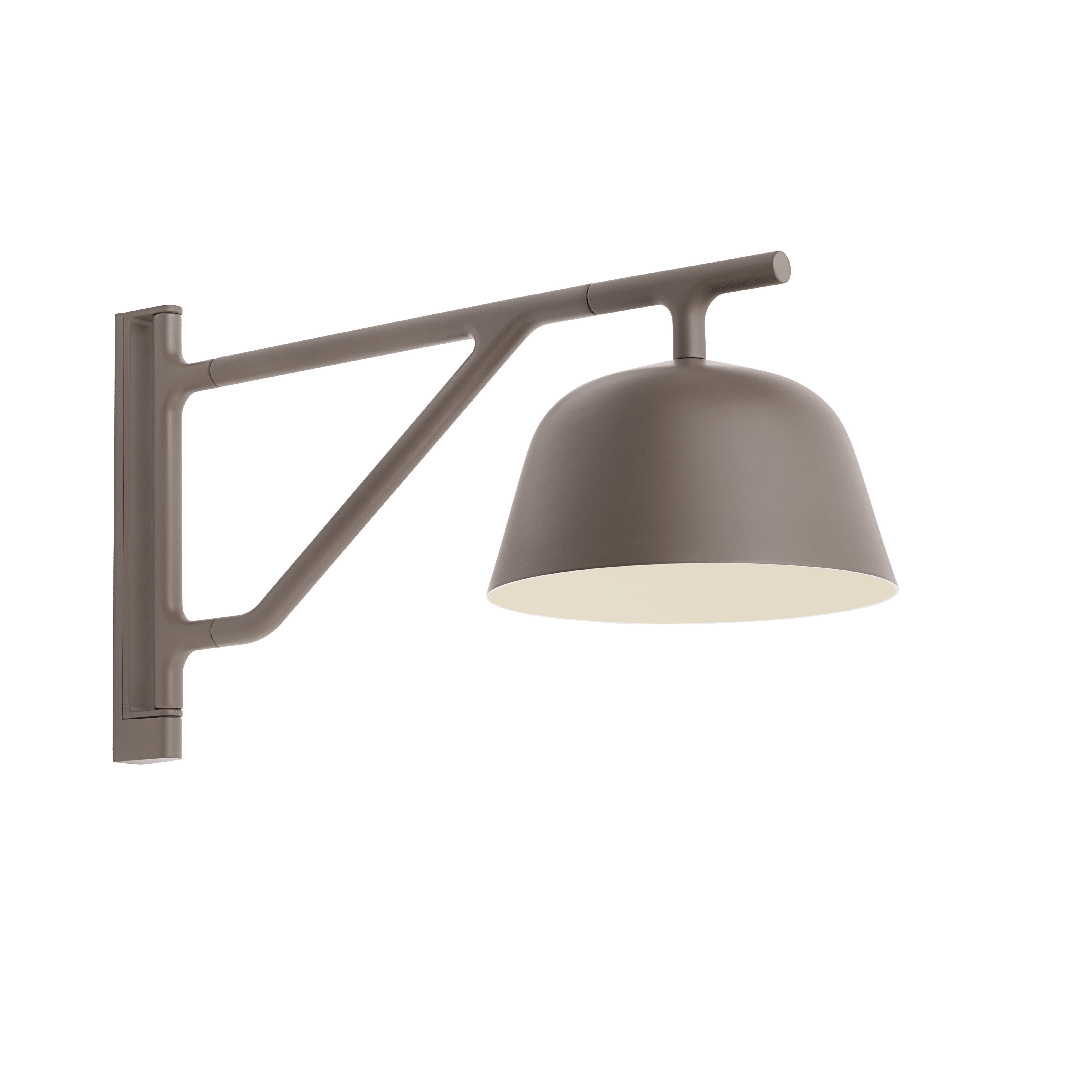Nástěnná lampa AMBIT taupe
