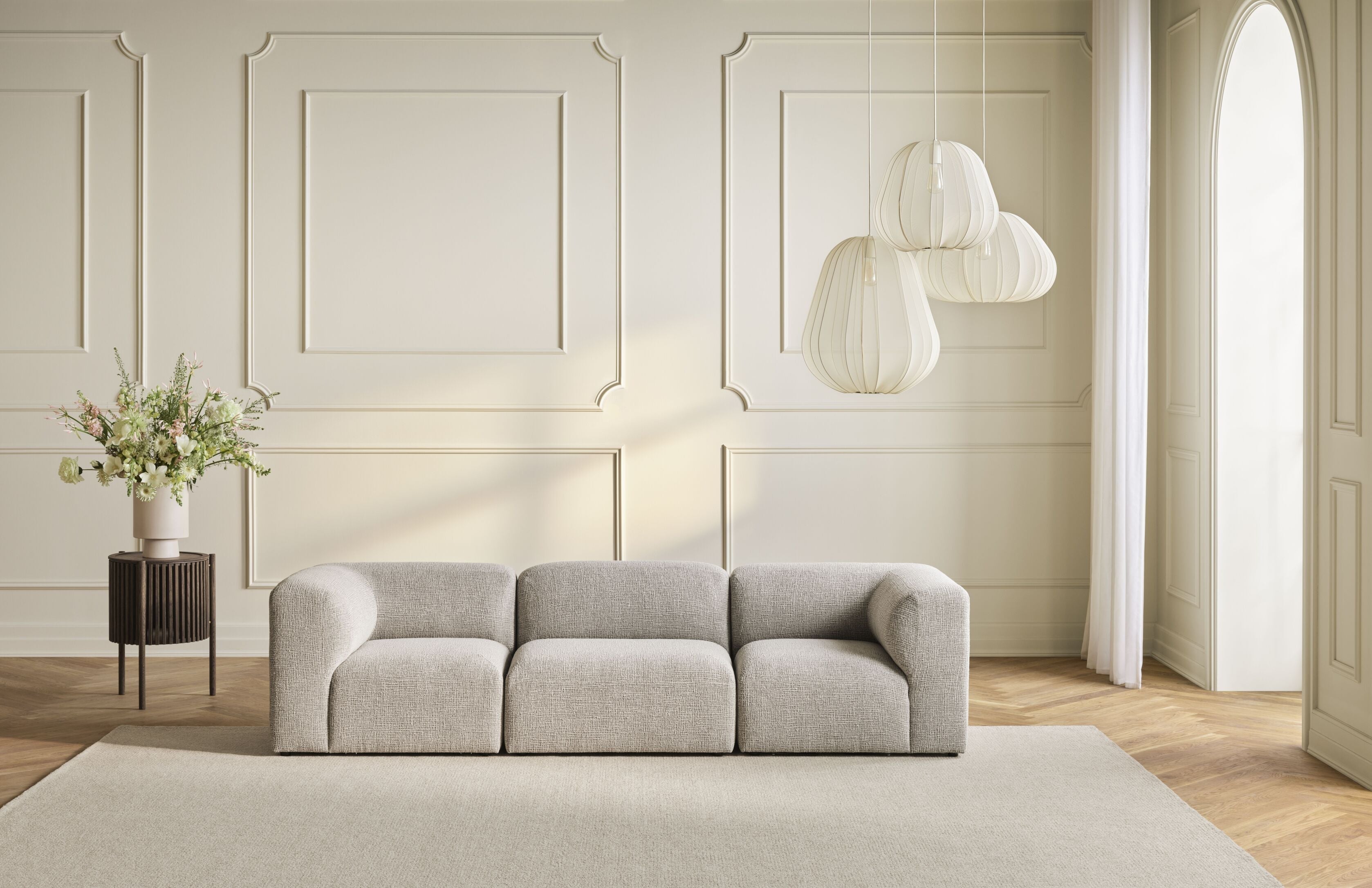 Sofa modulární ANGLE - čalouněný středový modul