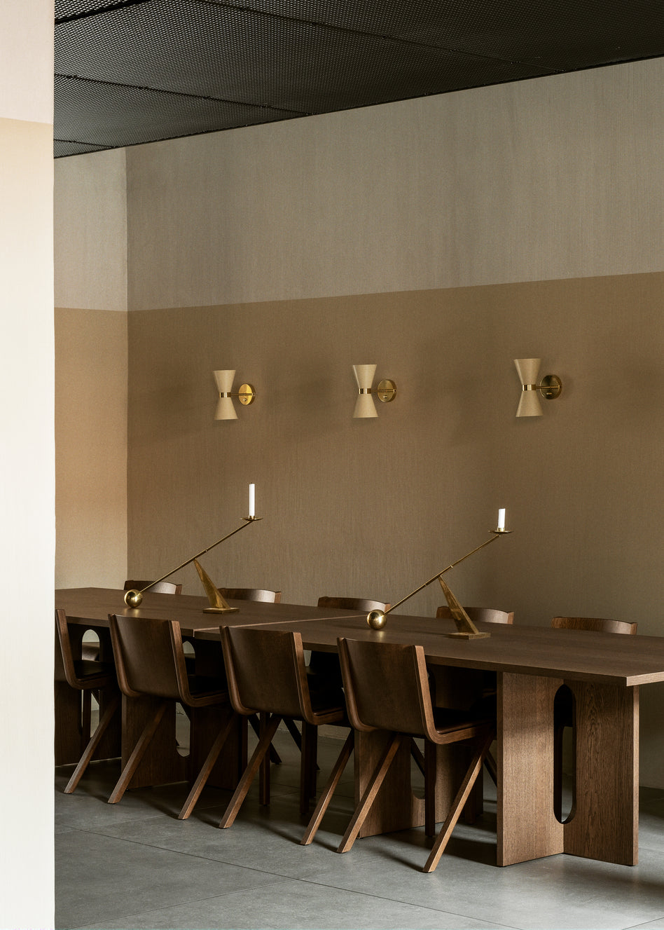 COLLECTOR beige wall lamp