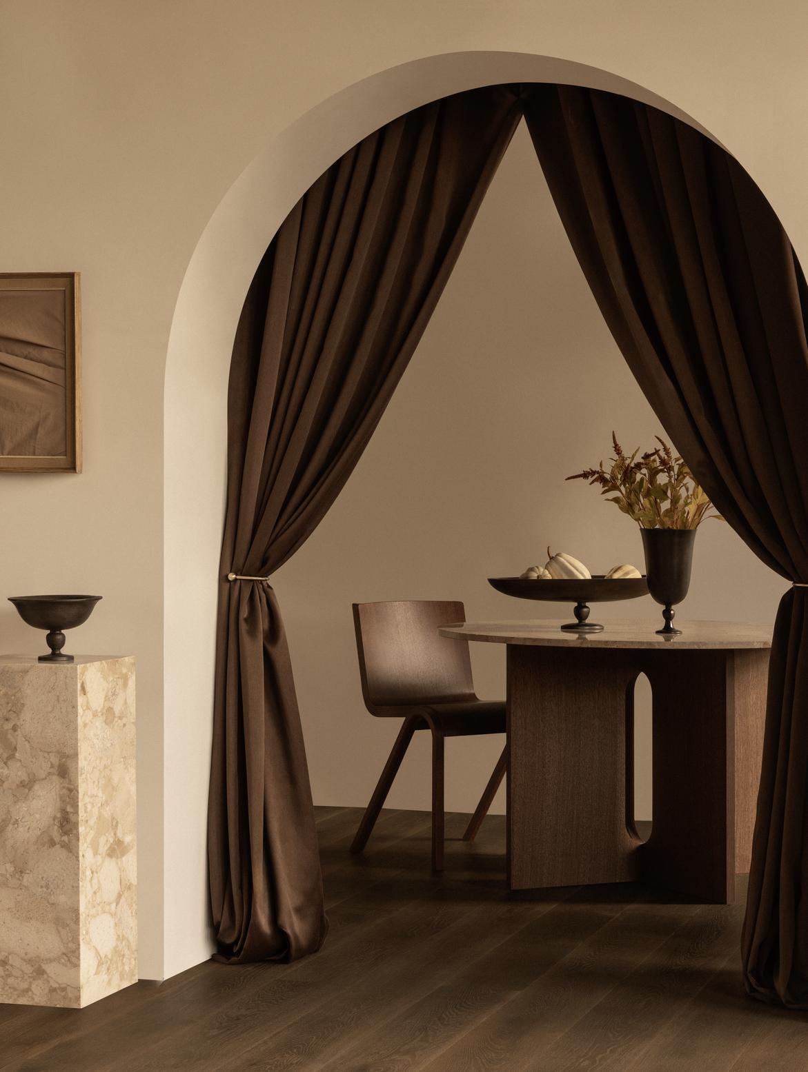 Misa PAVOT brązowe aluminium