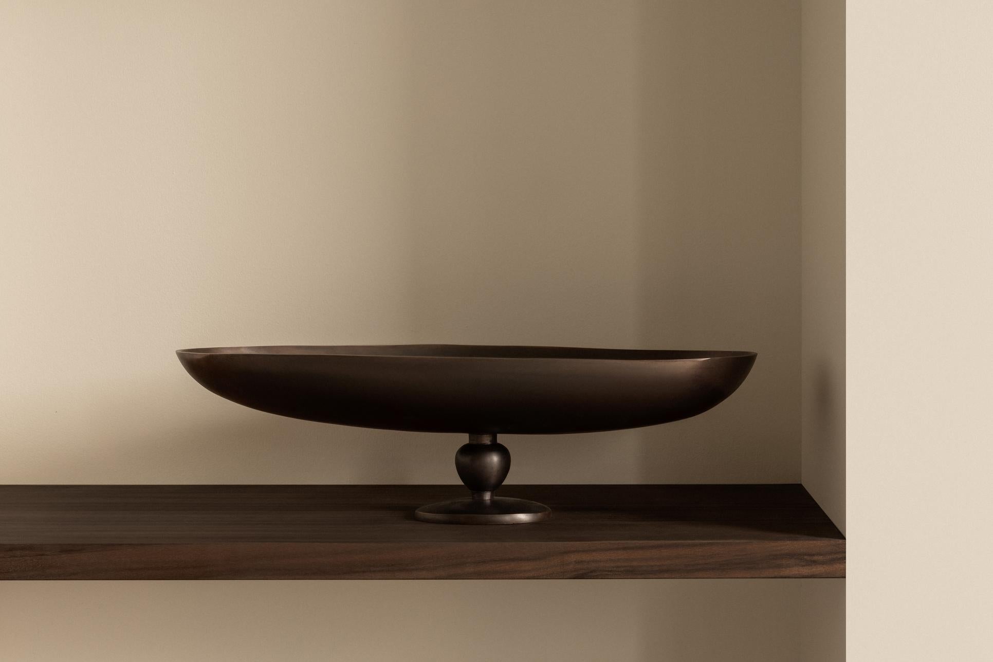 PAVOT Brown Aluminum Tray