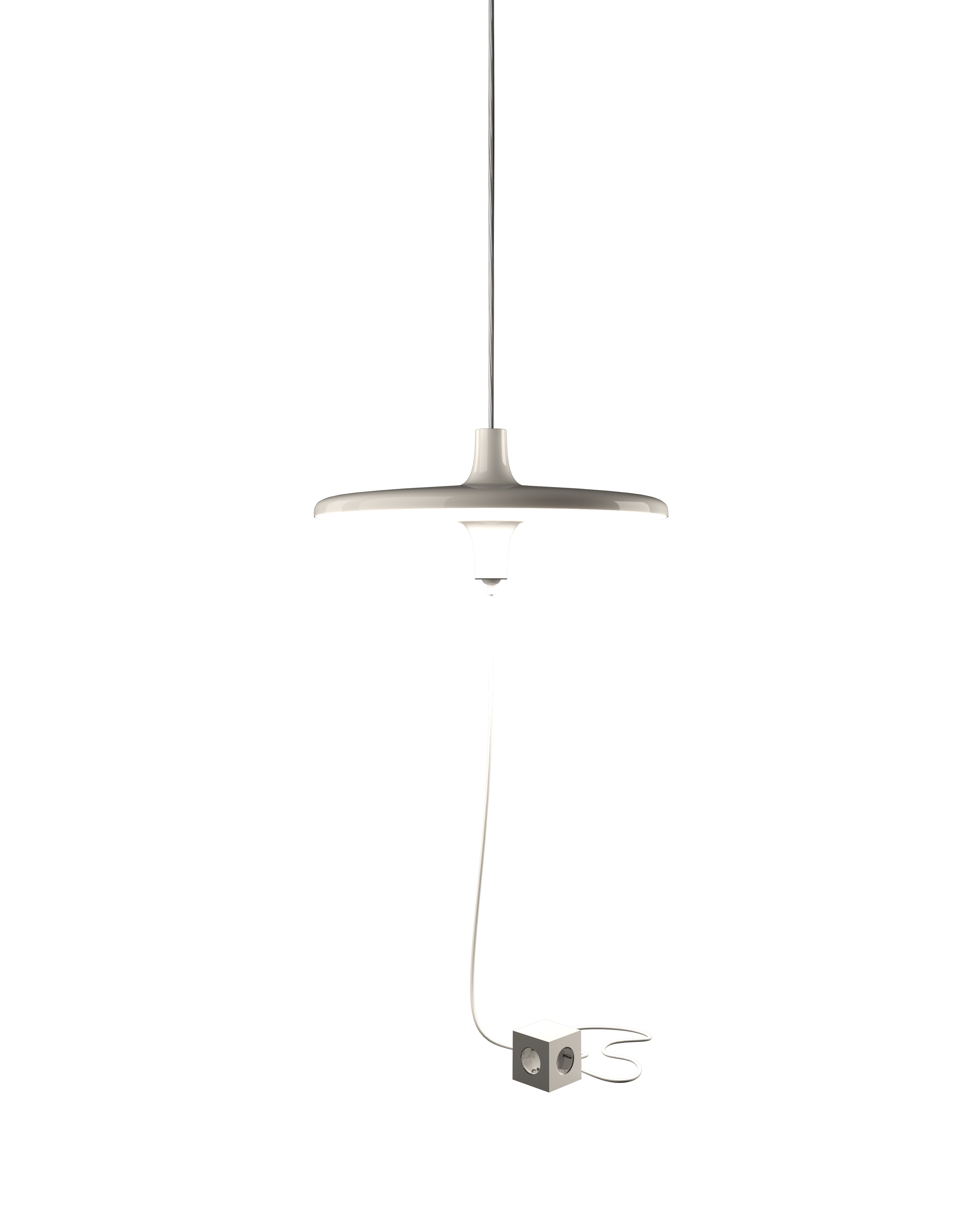 Lampa visící AVRO bílá