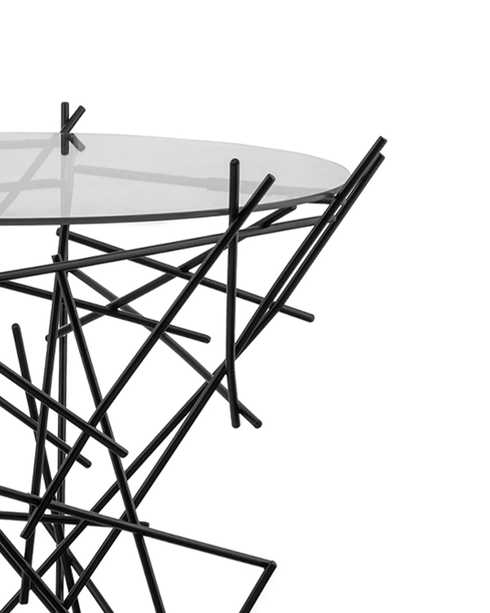 Stůl BLOW UP stříbrný