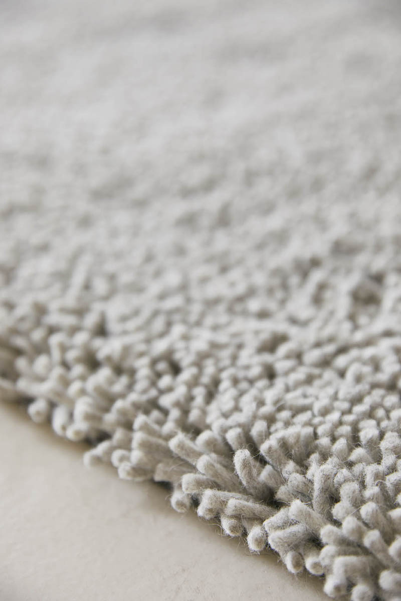 Dywan GRAVEL szary z długim włosiem