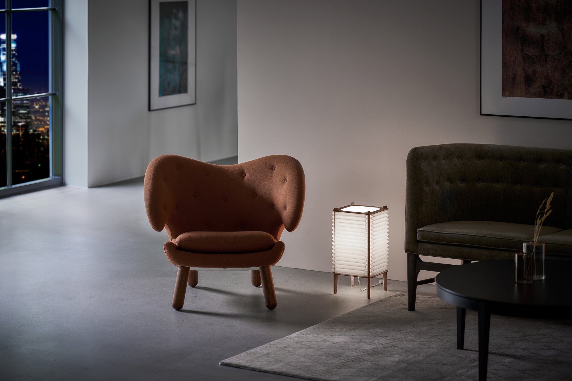 Stolní lampa MODEL 303 VČELÍ HNÍZDO bílá