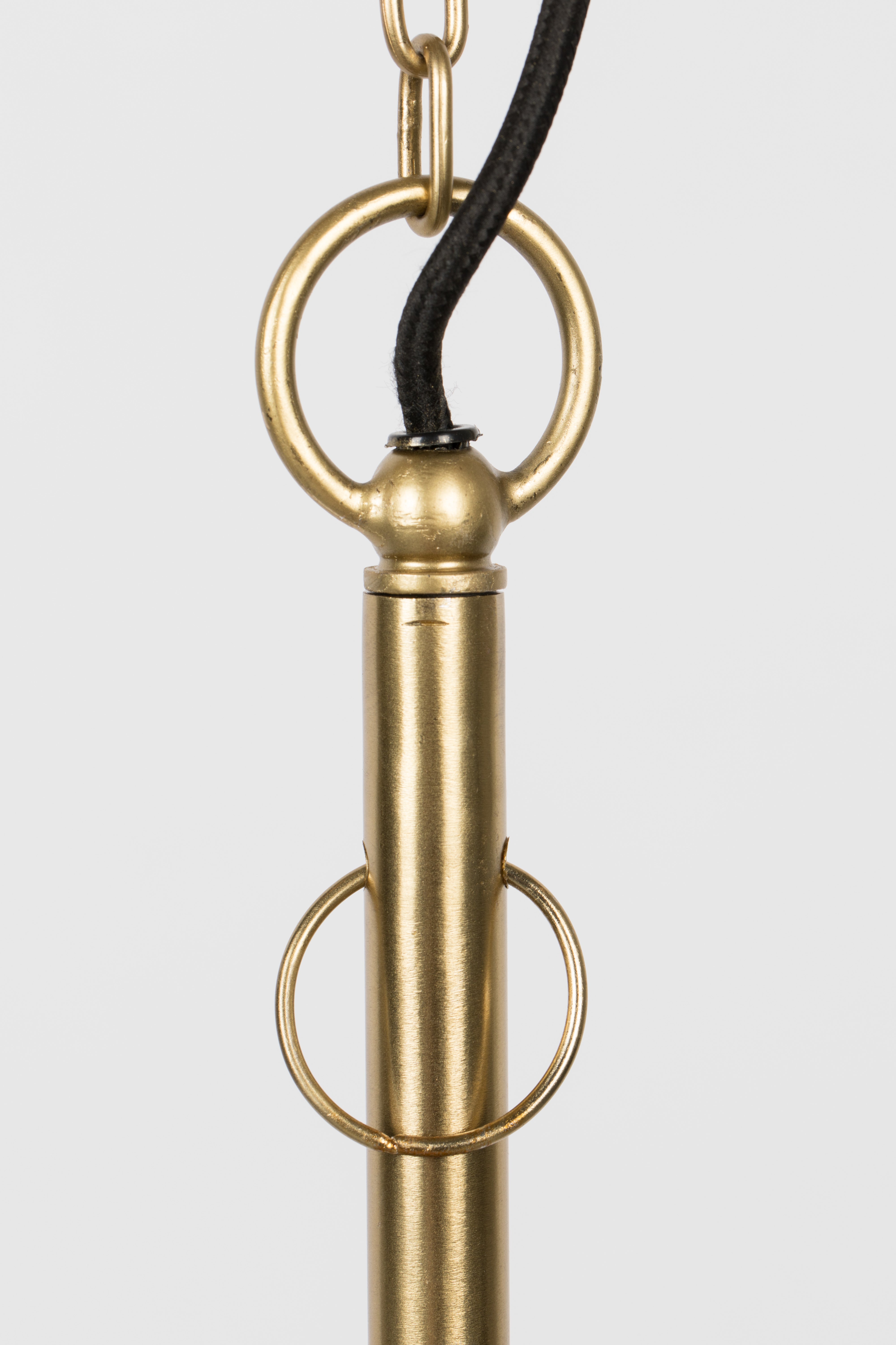 Závěsné svítidlo ANDĚL NA OHENI zlaté