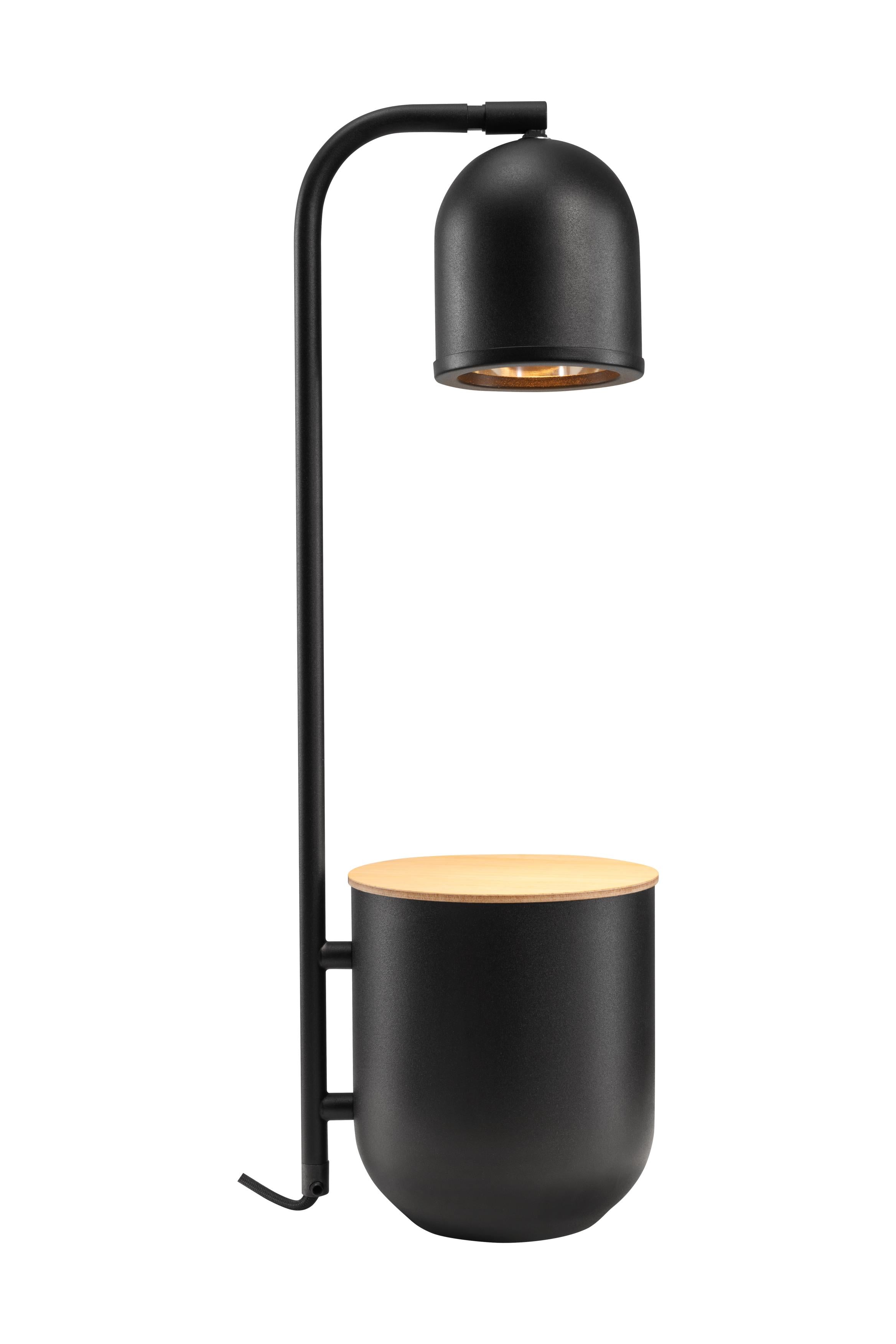 Desk lamp BOTANICA WOOD black