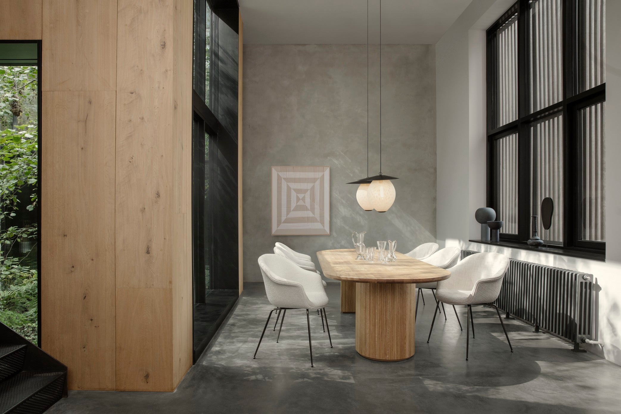 SATELLITE white pendant lamp