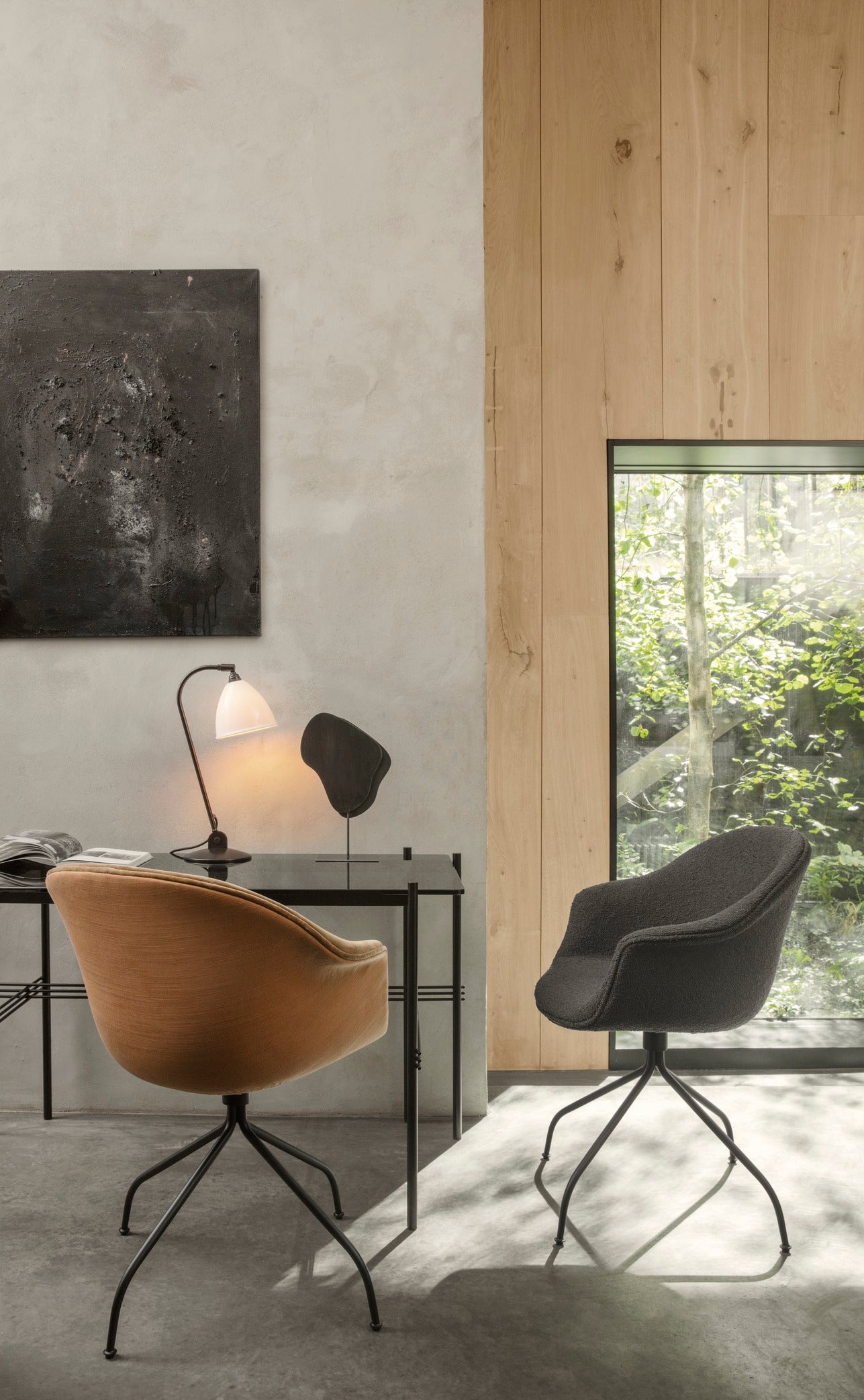 Upholstered office chair BAT