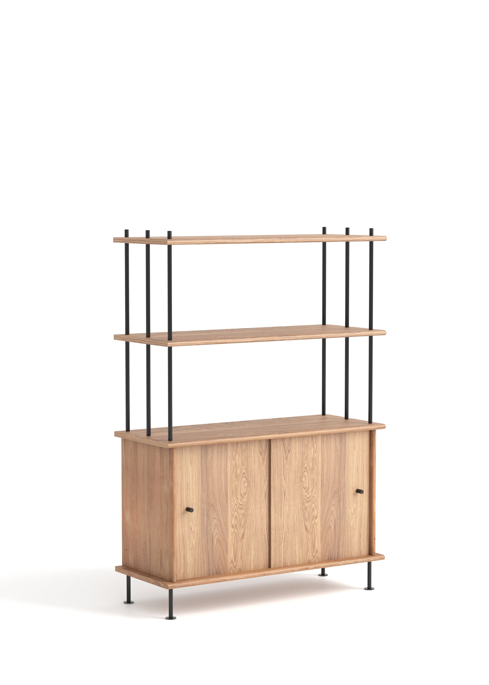 BAVA 100 Oak Wood Cabinet