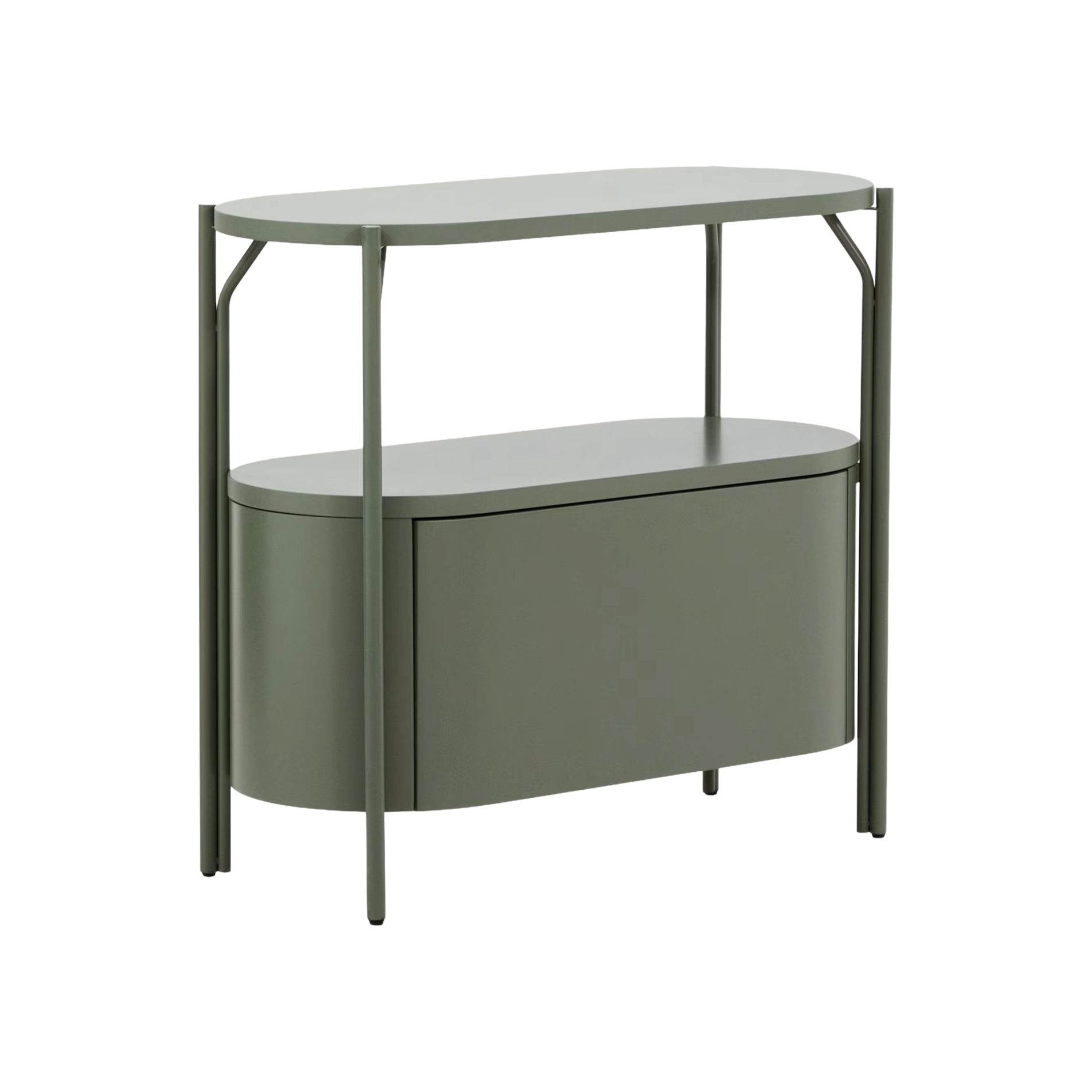 ARELY green bathroom cabinet