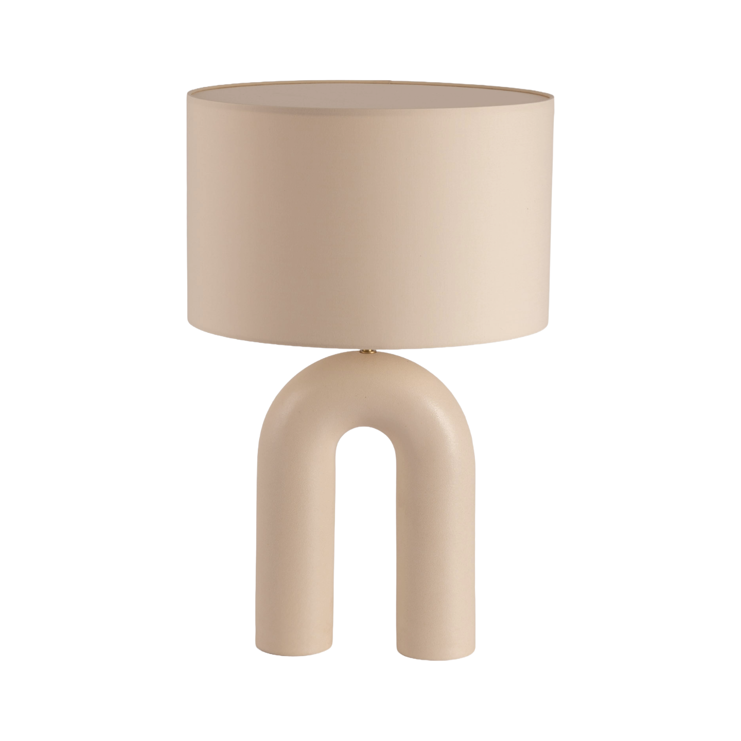 Keramická stolní lampa ARKO ecru