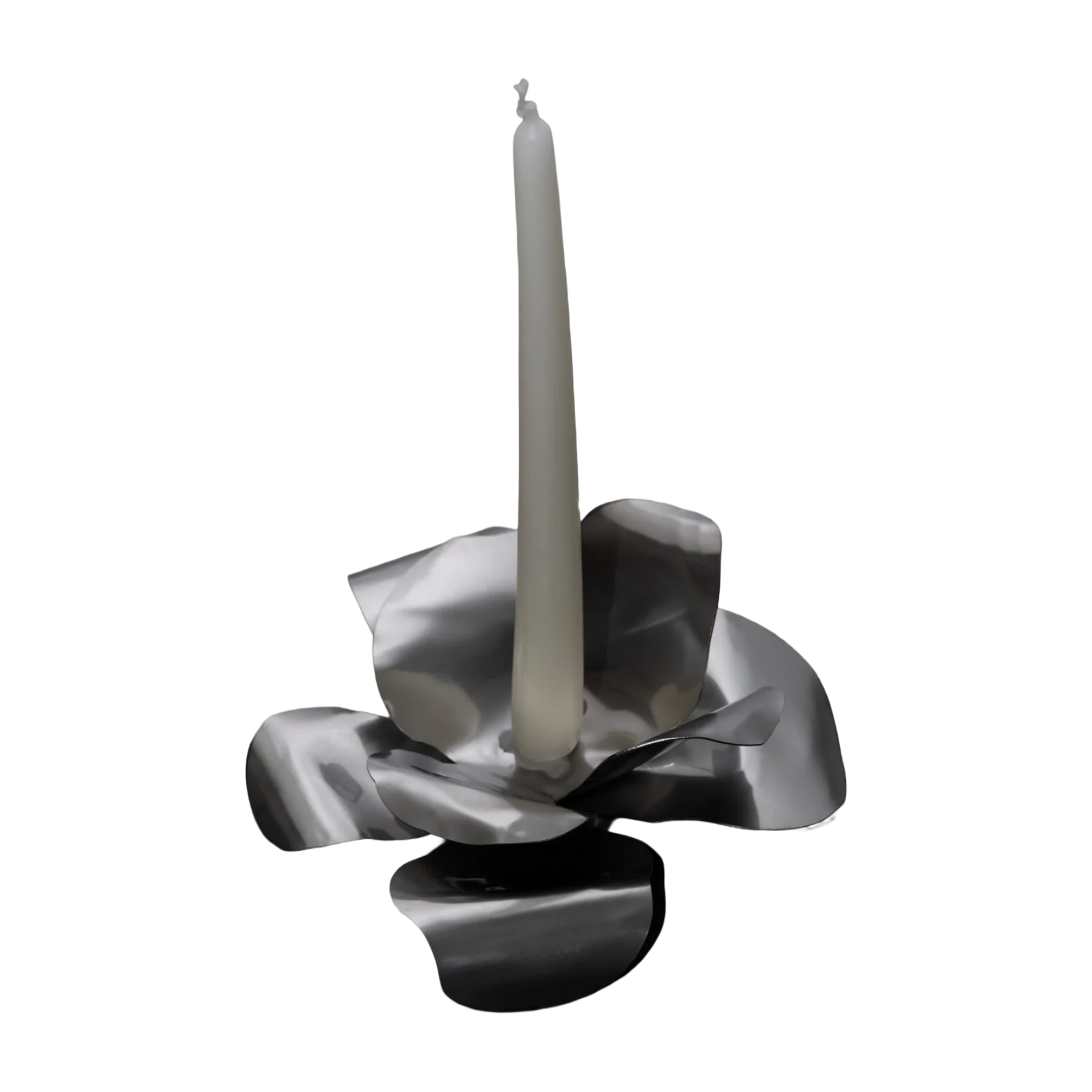 Petal Steel Candle Holder Set