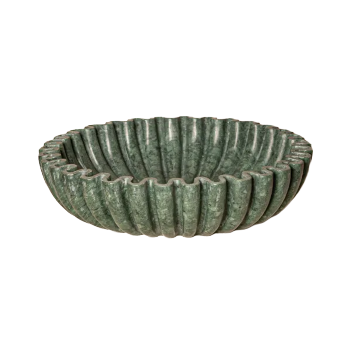 Lotuso Green Marble Bowl
