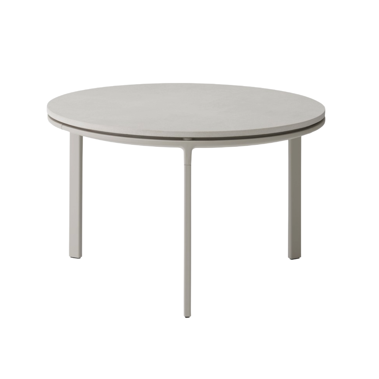 Stolik kawowy zewnętrzny 714 jasnoszary z ceramicznym blatem – Vipp