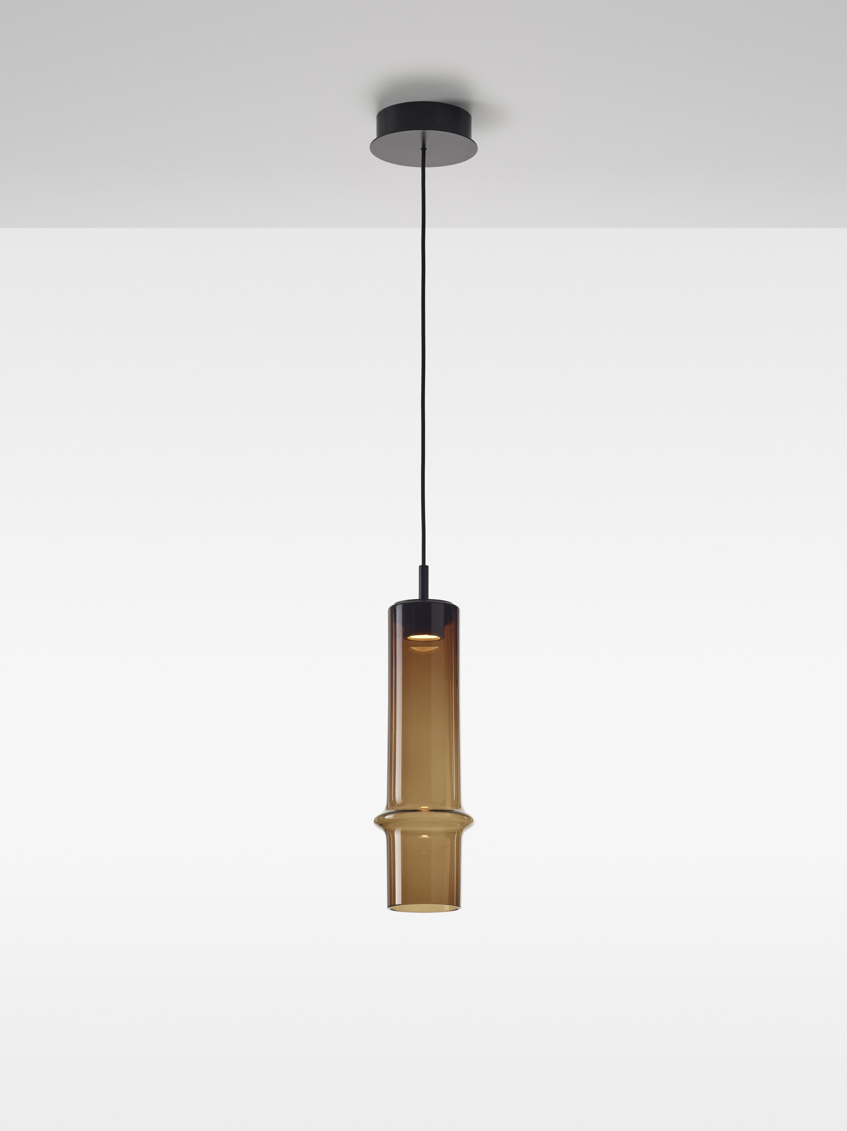 Závěsné svítidlo BAMBOO FOREST sklo