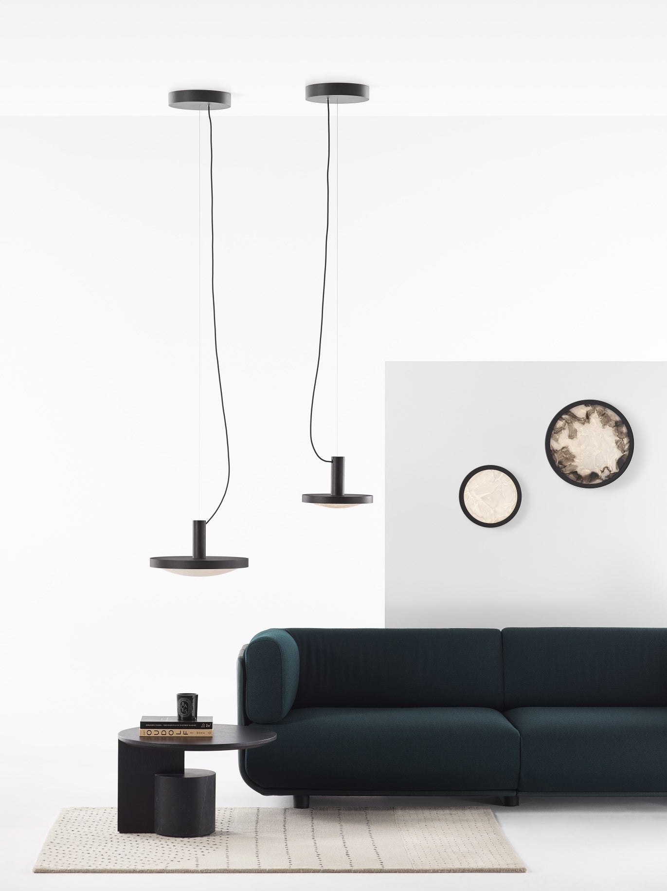 Nástěnné svítidlo CONVEX sklo Brokisglass