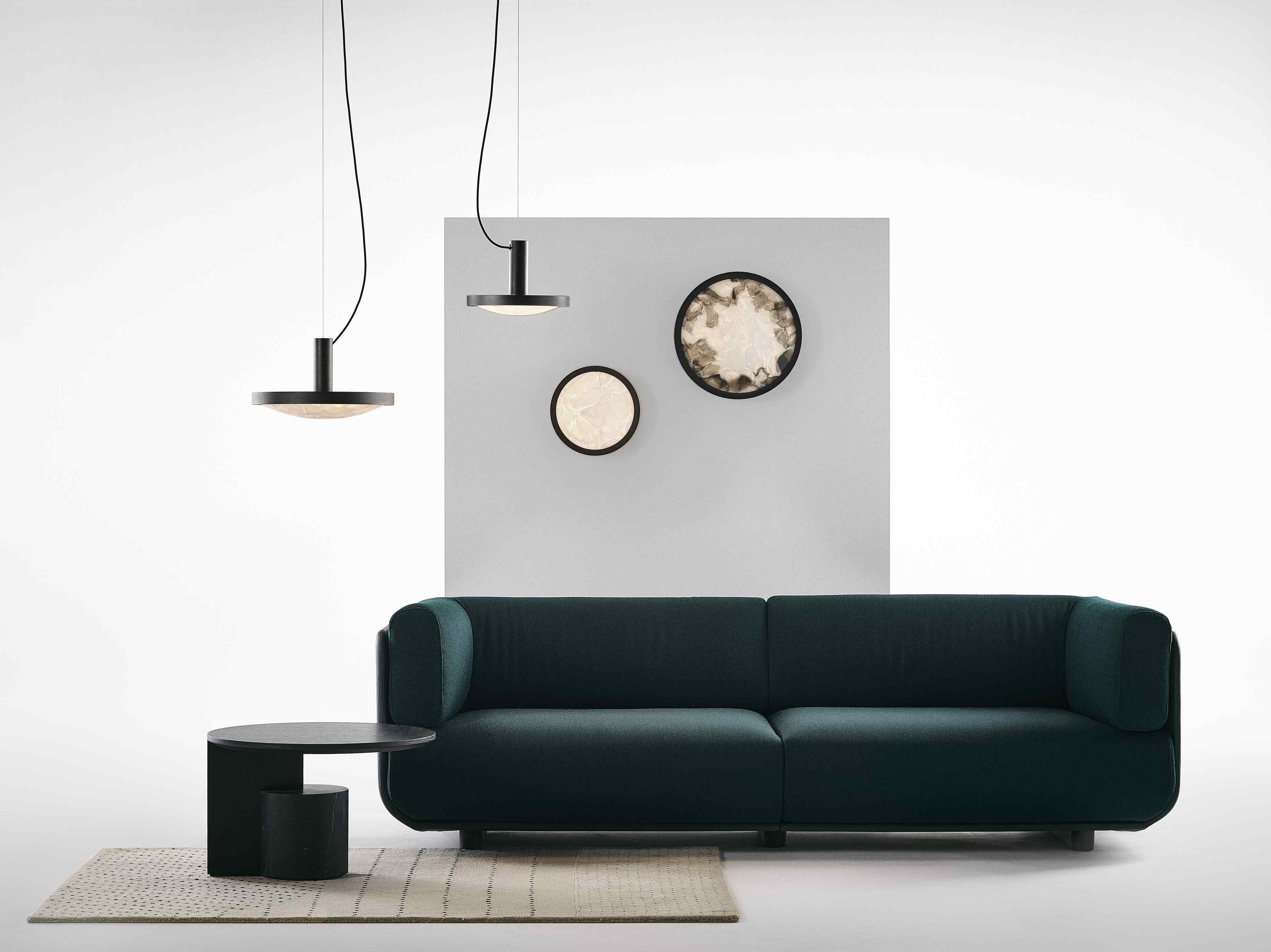 Lampa wisząca CONVEX szkło Brokisglass