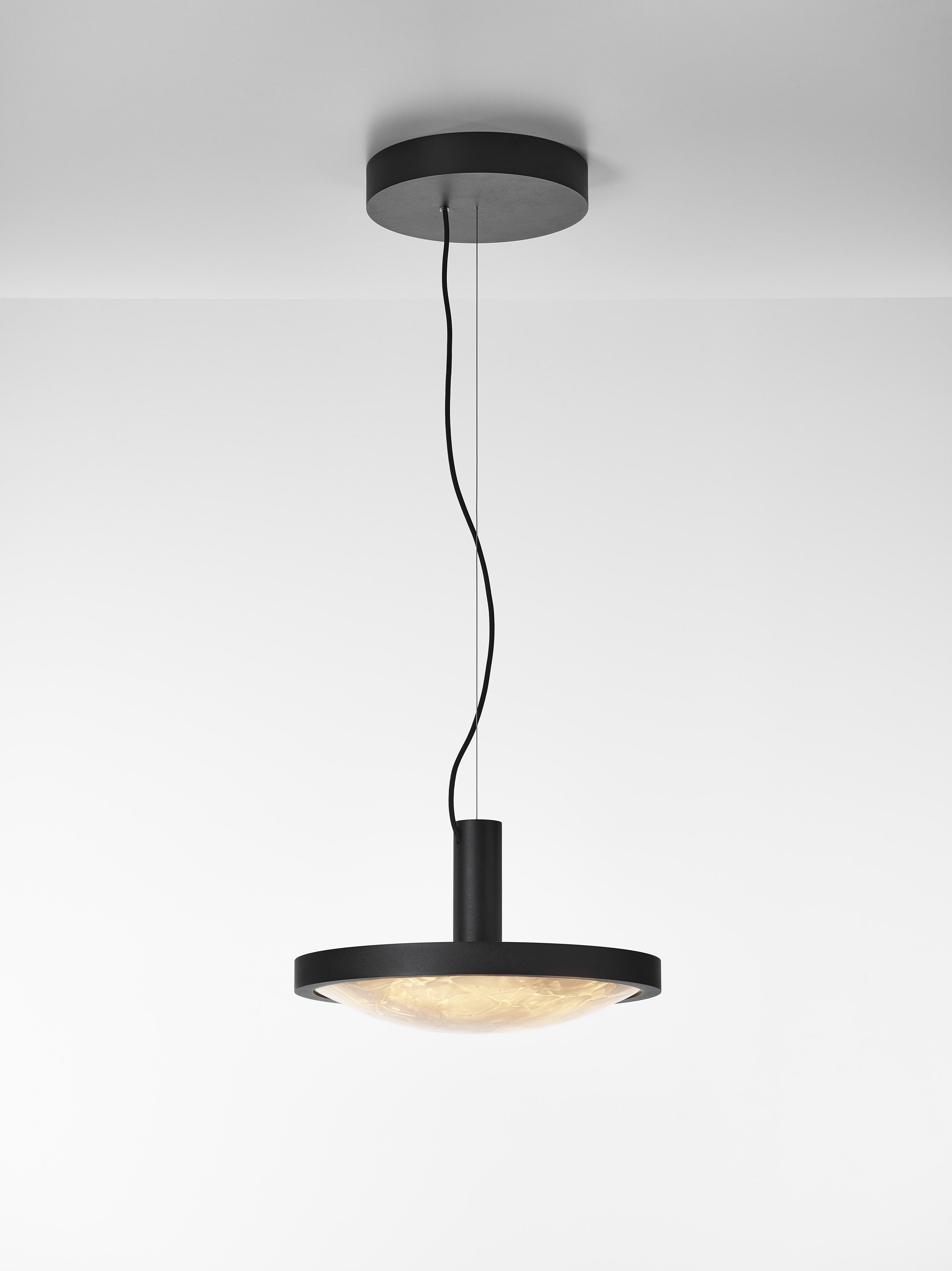 Lampa wisząca CONVEX szkło Brokisglass