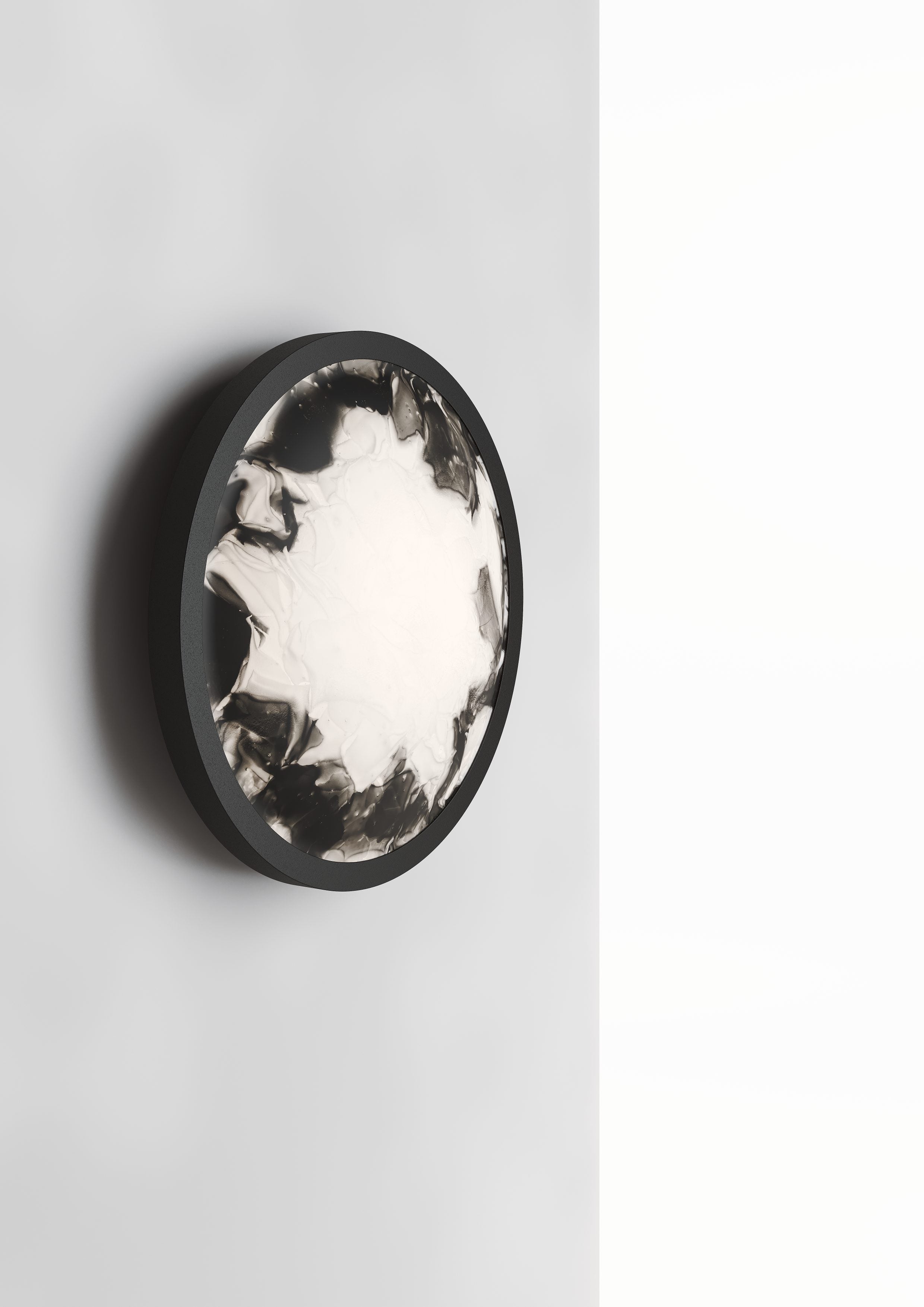 Nástěnné svítidlo CONVEX sklo Brokisglass